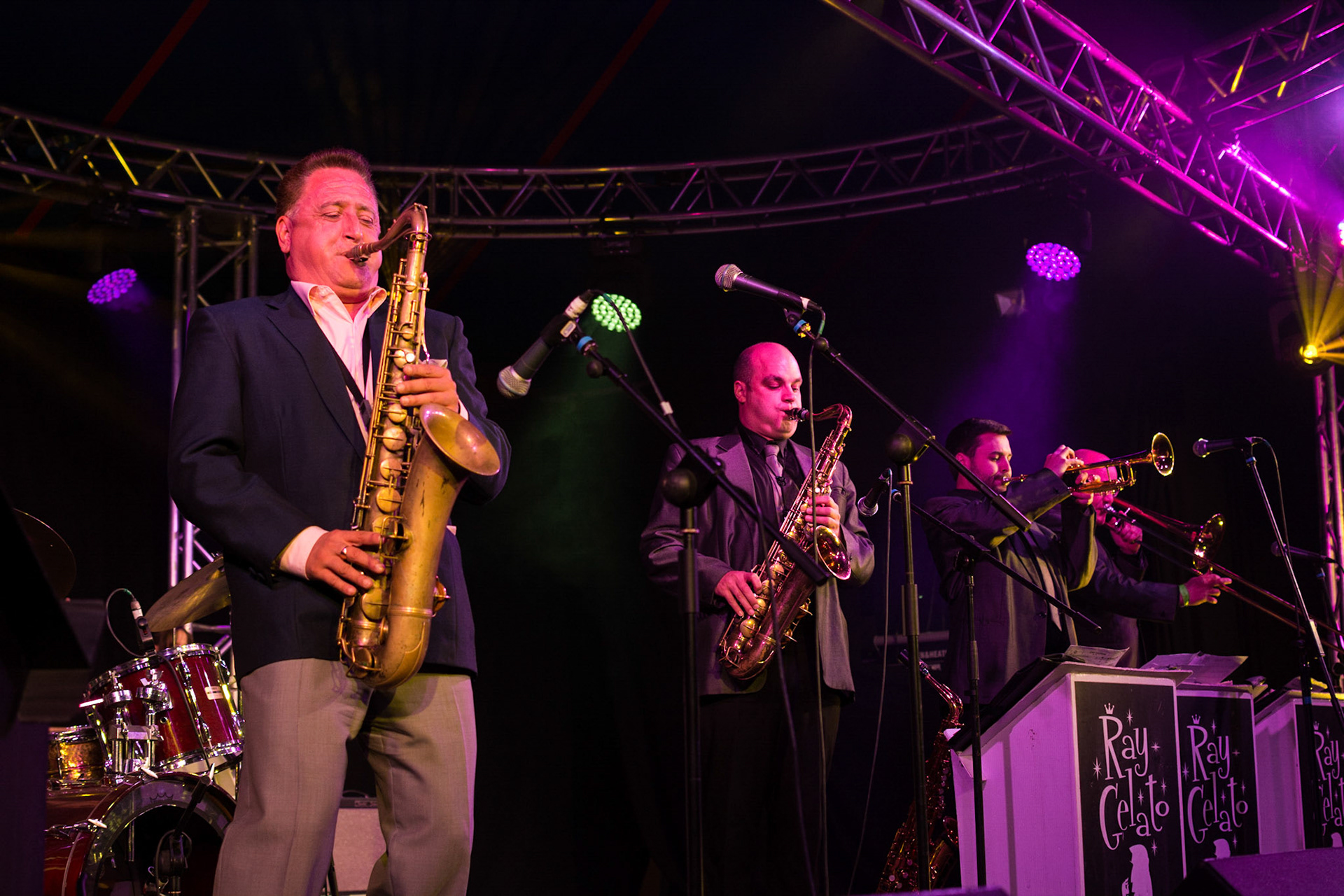 Ray Gelato at Ealing Summer Jazz Festival (London)