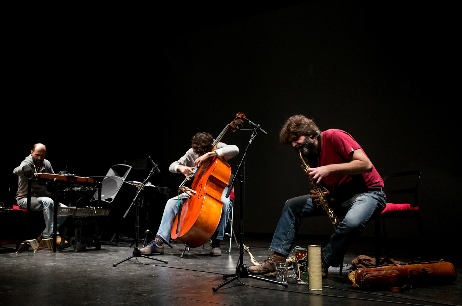 Trio AAA (Abdul, Alvaro, Albert) at Culto d'Ajuda (Lisboa)