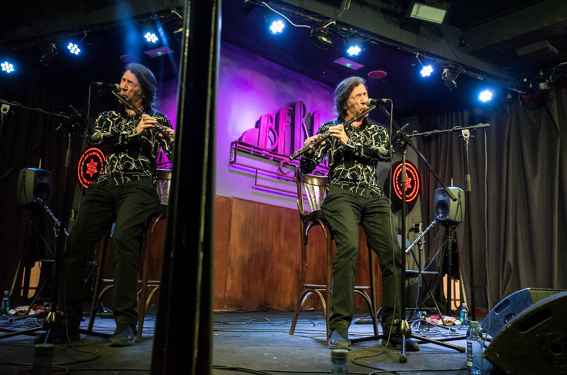 Jorge Pardo at Cafe Berlín (Madrid)
