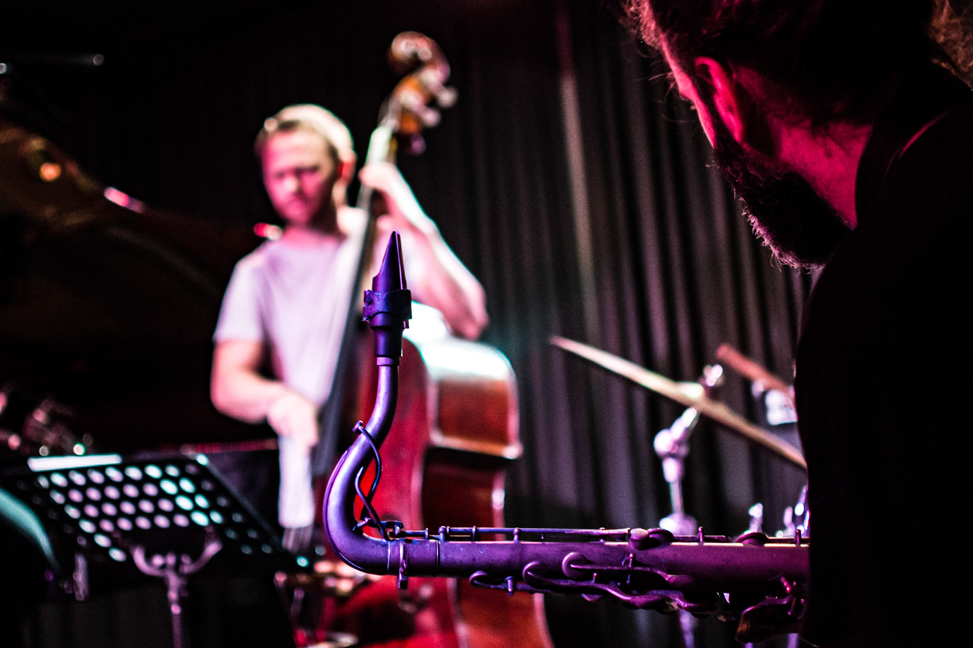 Marko Lohikari and Albert Cirera at Hot Club Portugal (Lisboa)