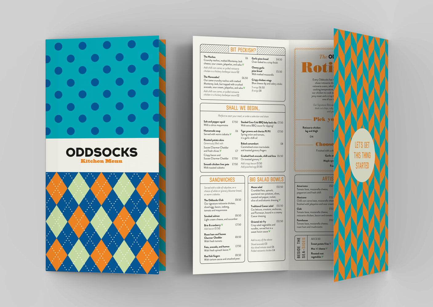Menu design