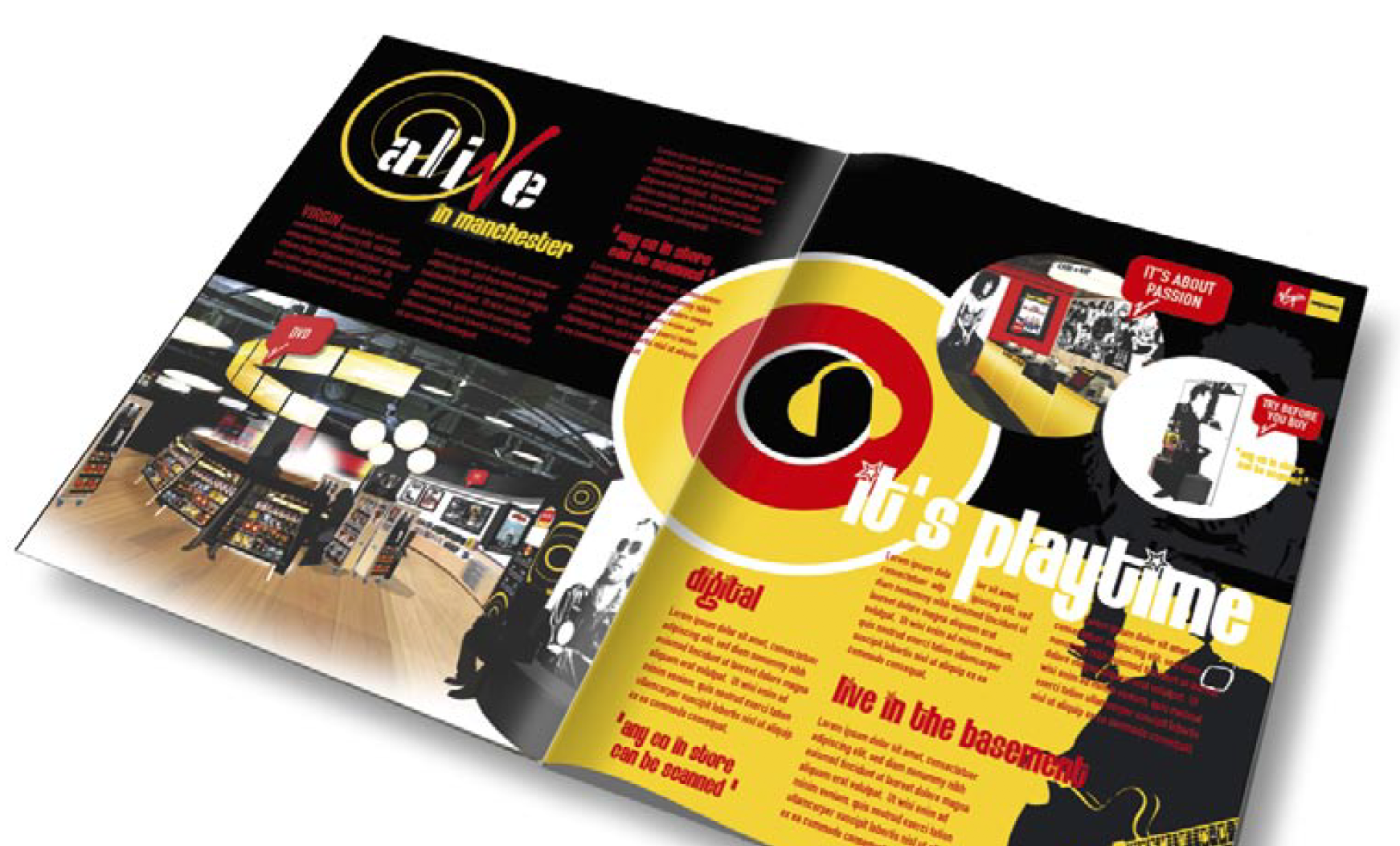 Magazine advertorial