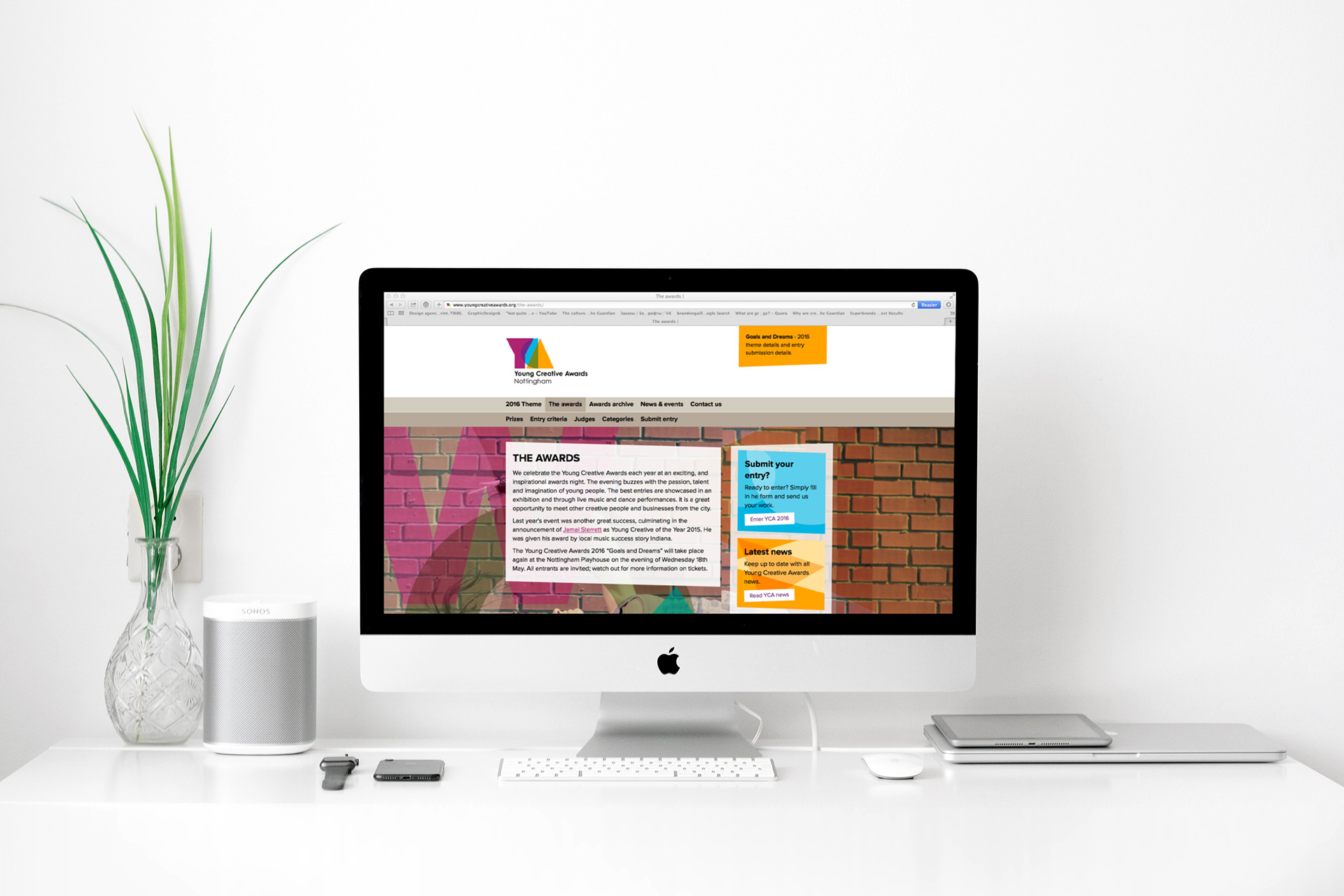 Website branding