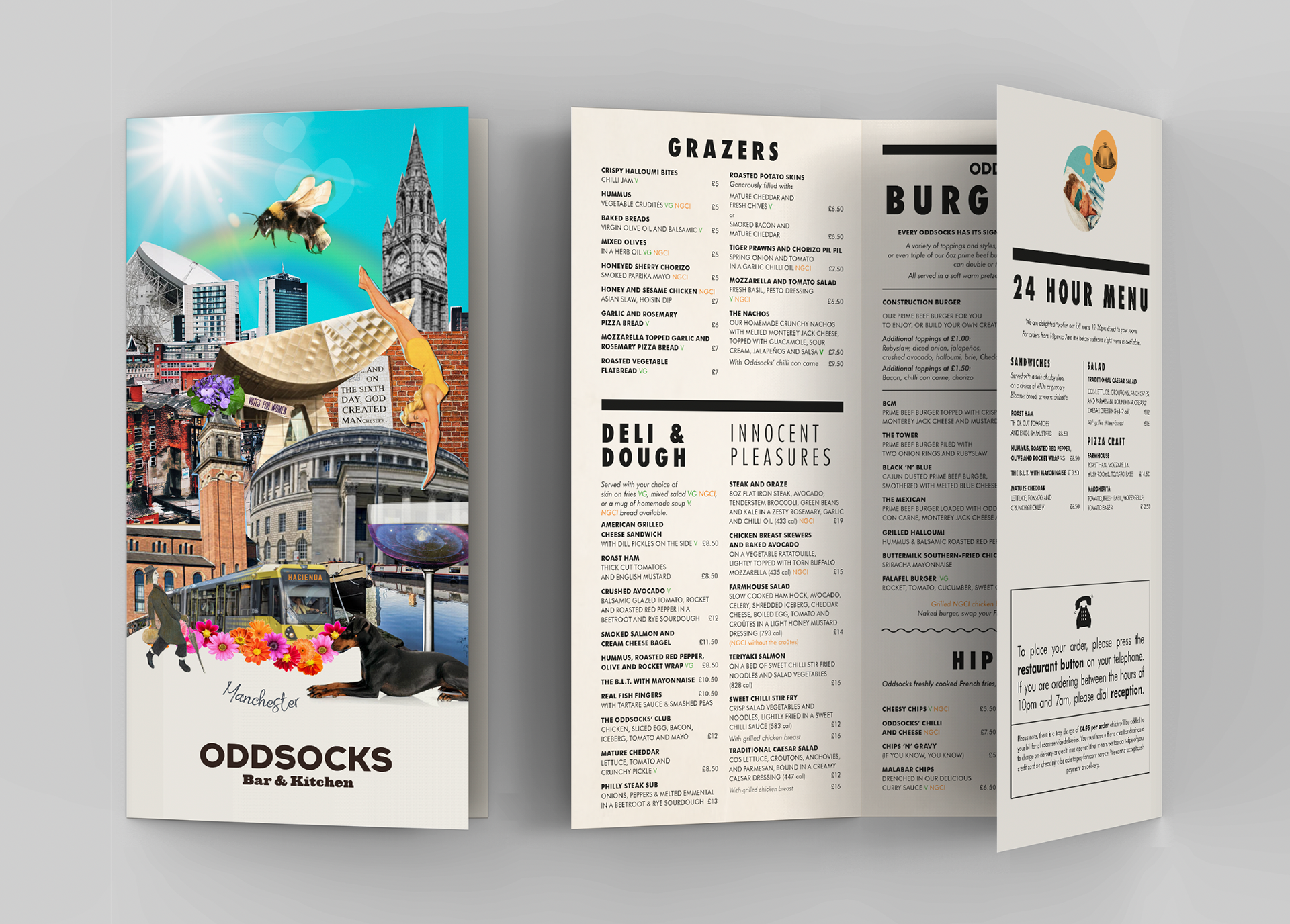 Manchester menu