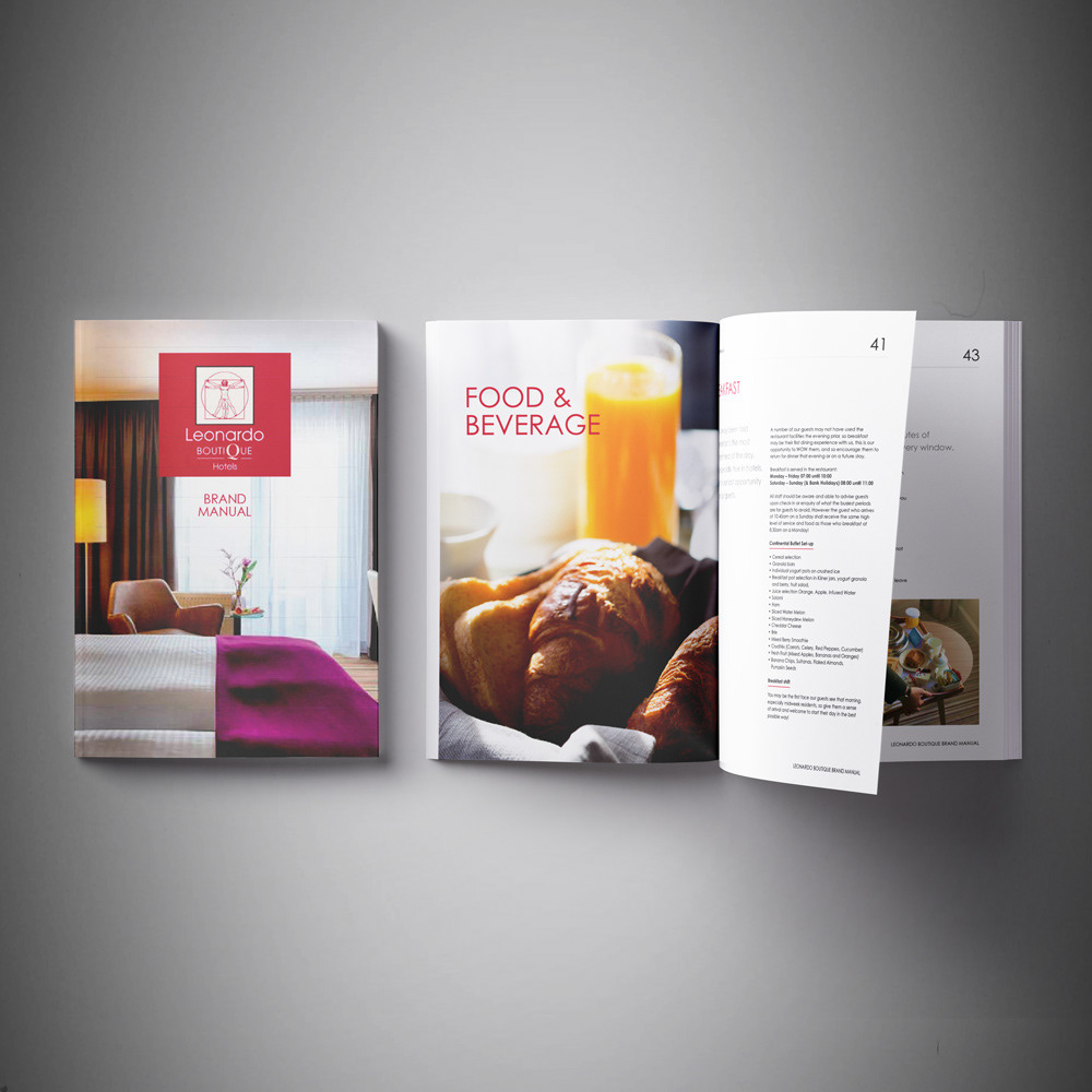 Leonardo's brand book