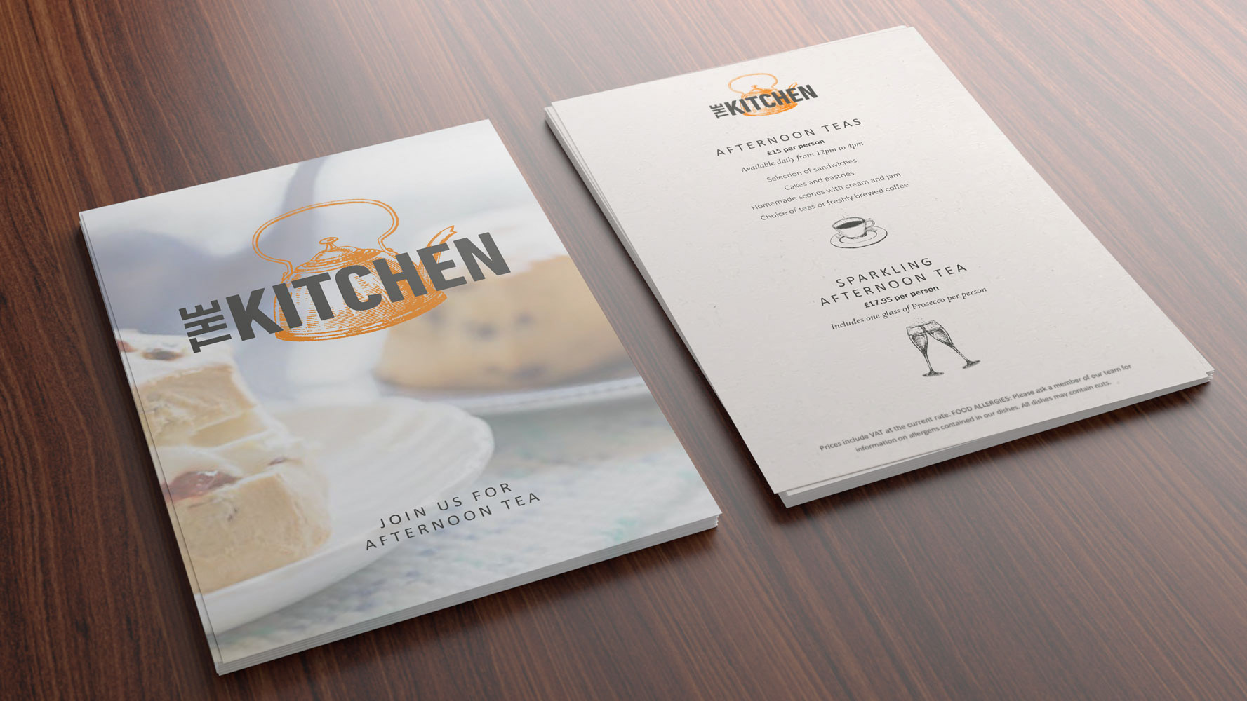 Afternoon tea promotion