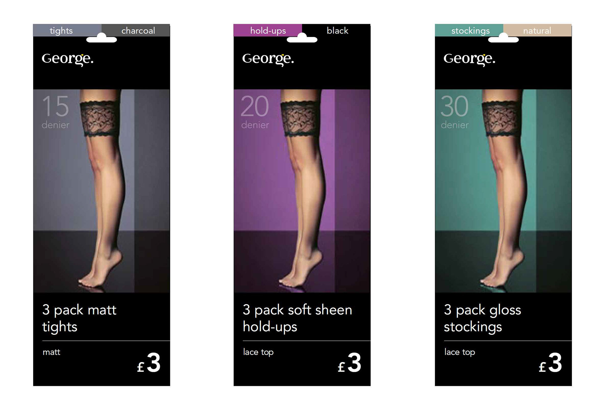 Hosiery packaging