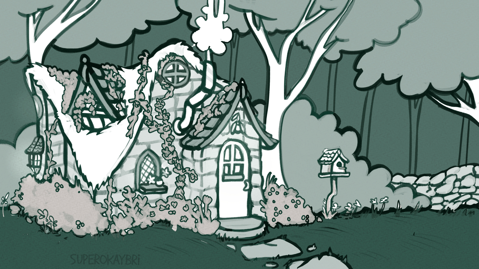 Cottage Sketch