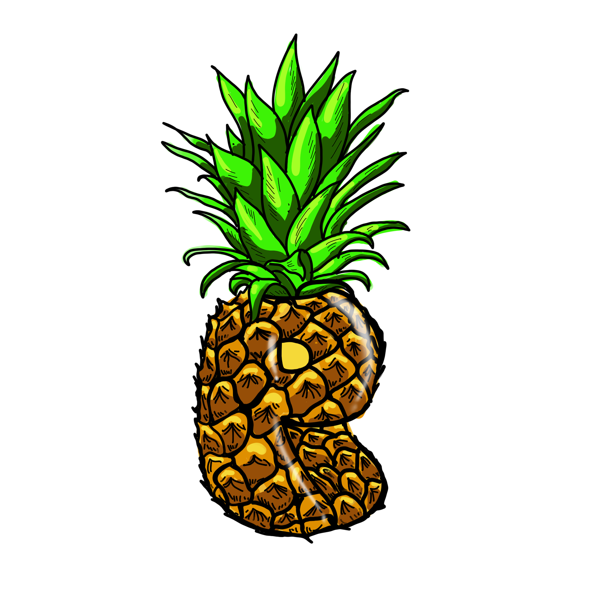 P is for Pinepple