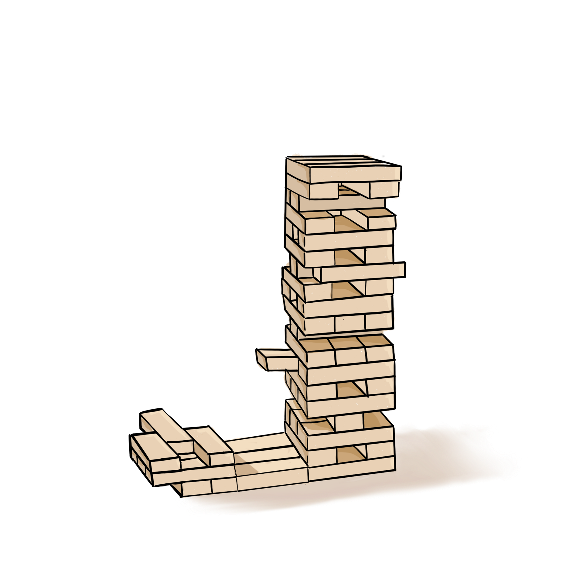 J is for Jenga