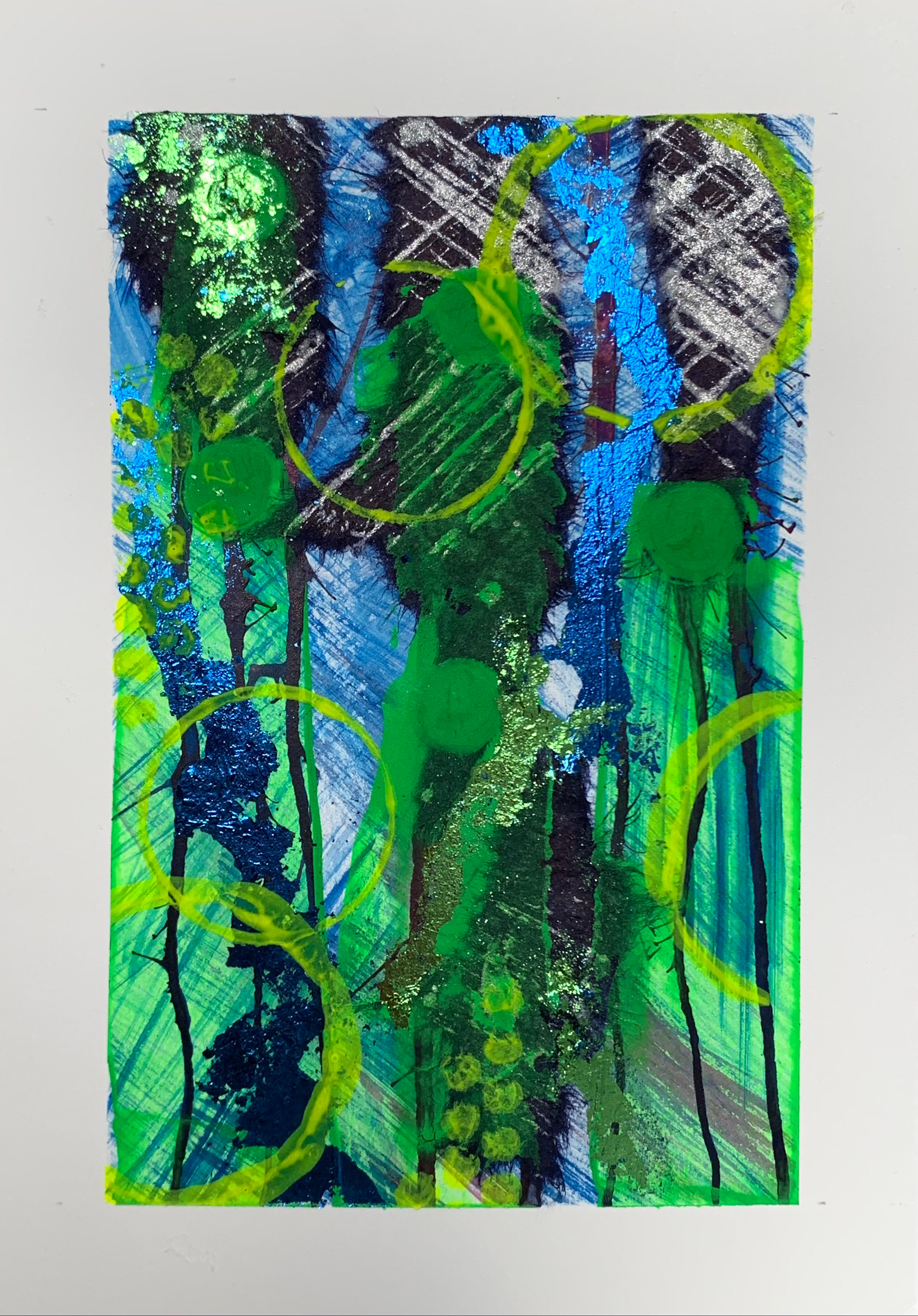 Sold Abstract Art for Habitats & Heritage Charity's Secret Art Auction 2021