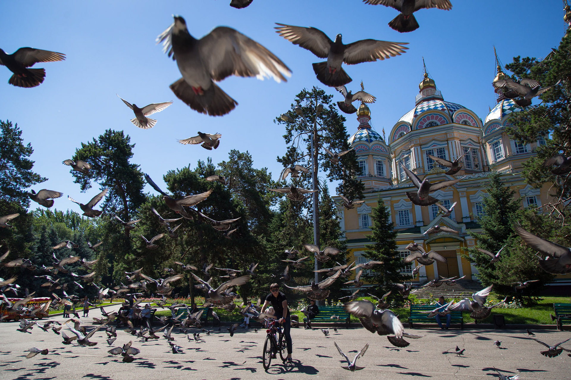 Ascension Cathedral in Almaty