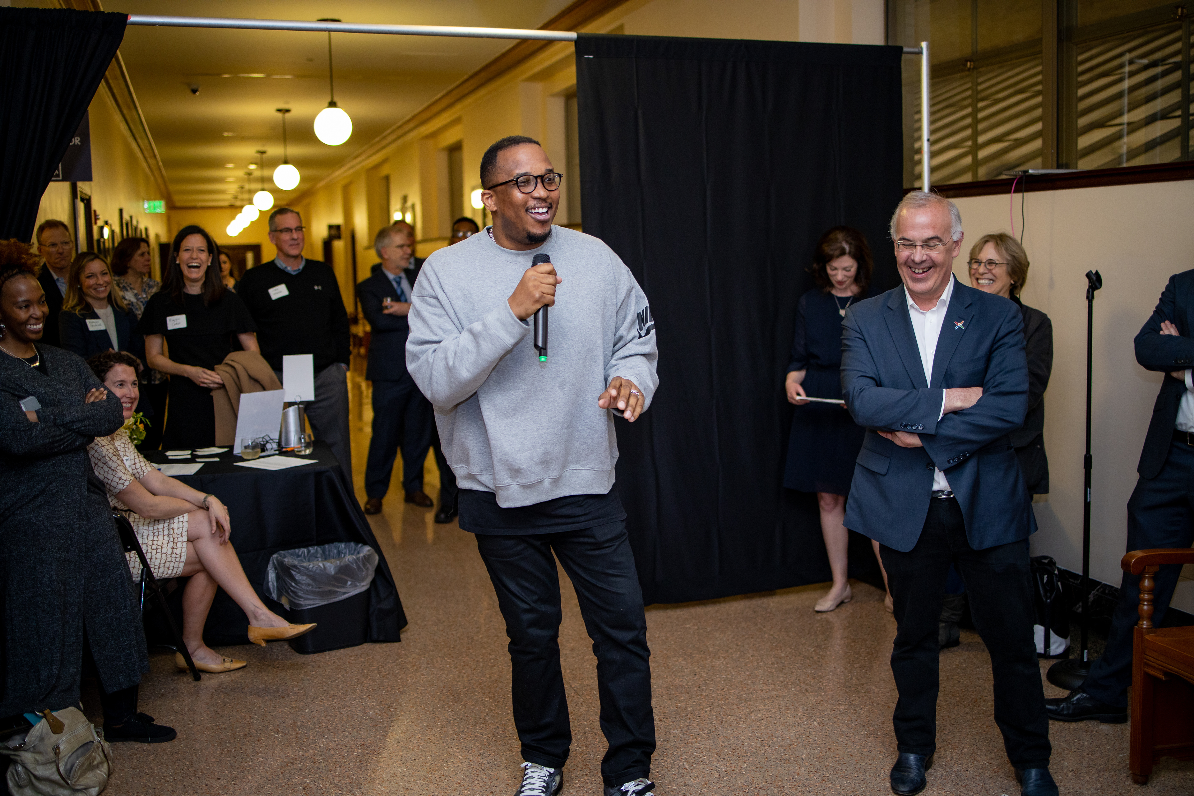 Enoch Pratt - David Brooks and D. Watkins Donor Reception/Author Talk