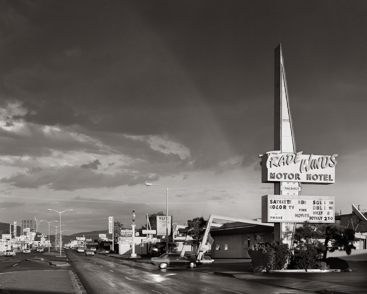 TRADE WINDS MOTEL ・ Central Avenue (Route 66) Albuquerque, New Mexico-1989 - ID #109