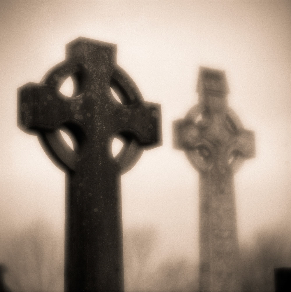 Celtic Cross Study, Old Cobh Cemetery , Co. Cork