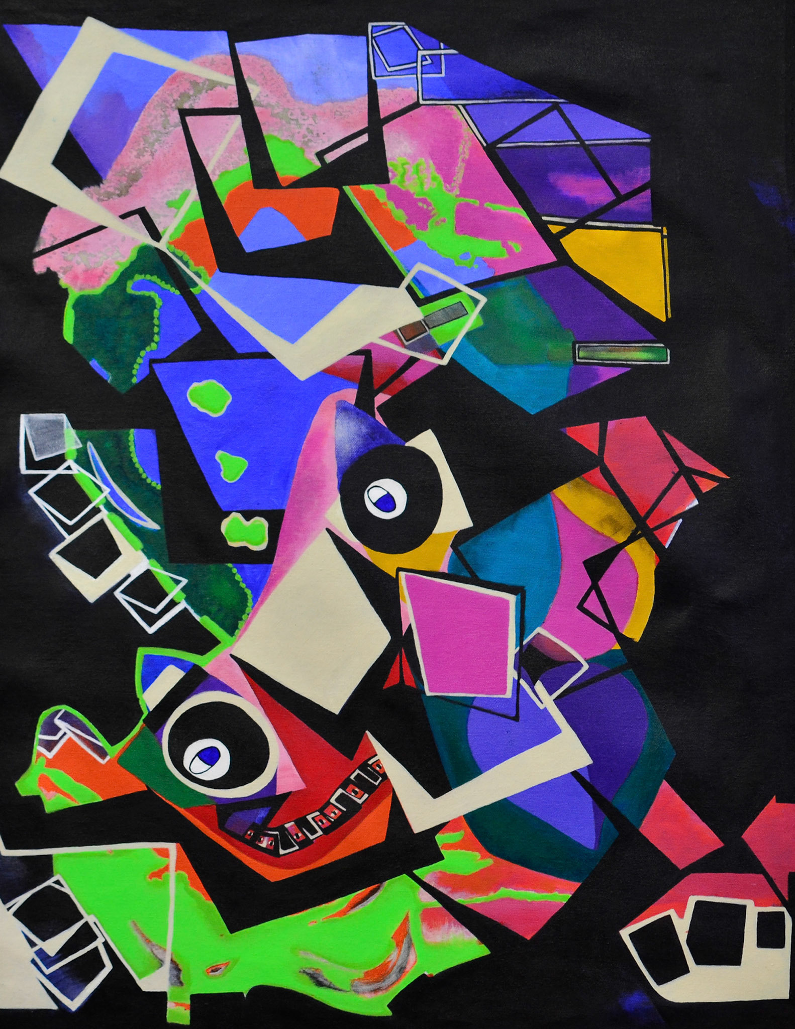 PORTALS Acrylic on canvas 50” X 40”
