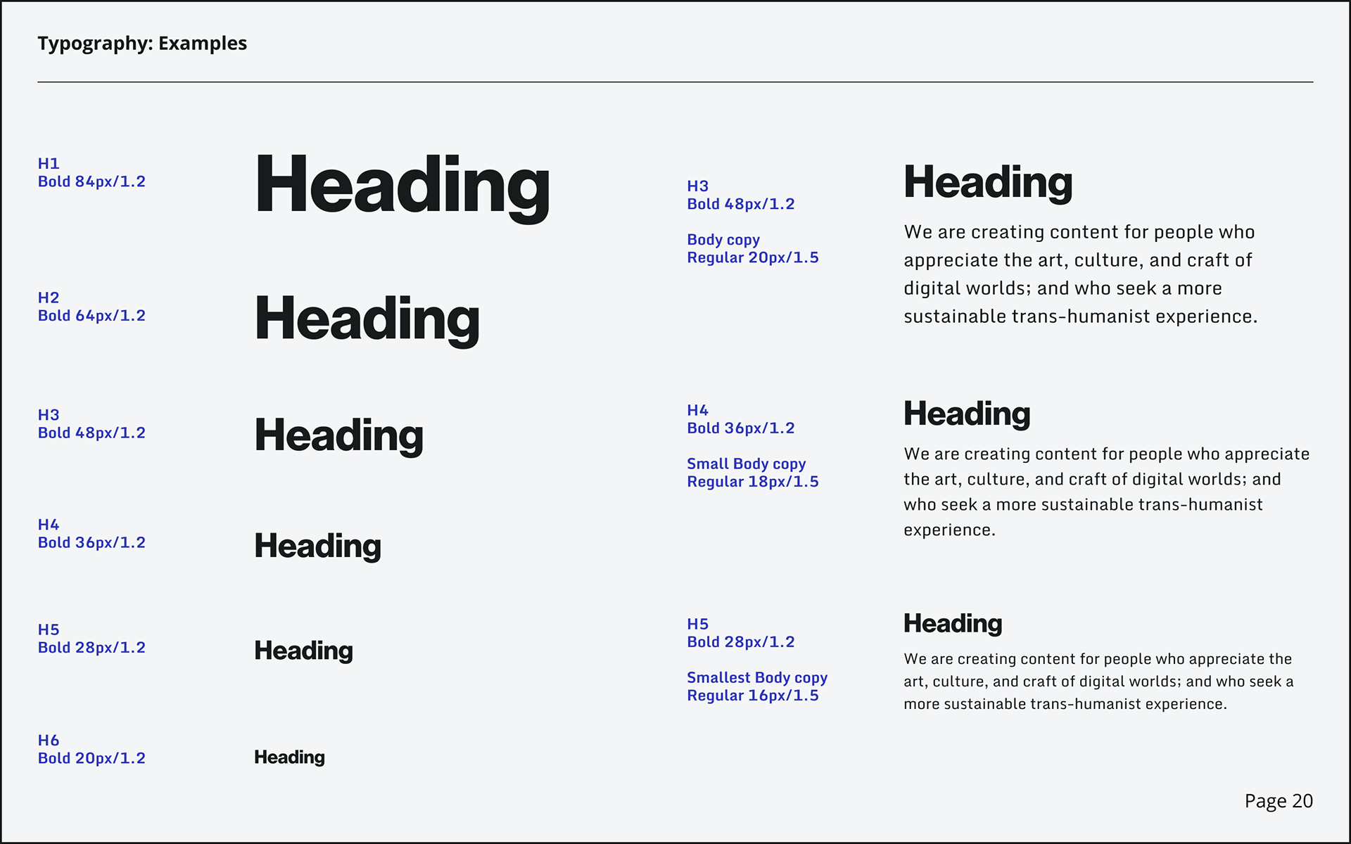 Elements such as typography, color, & brand voice.