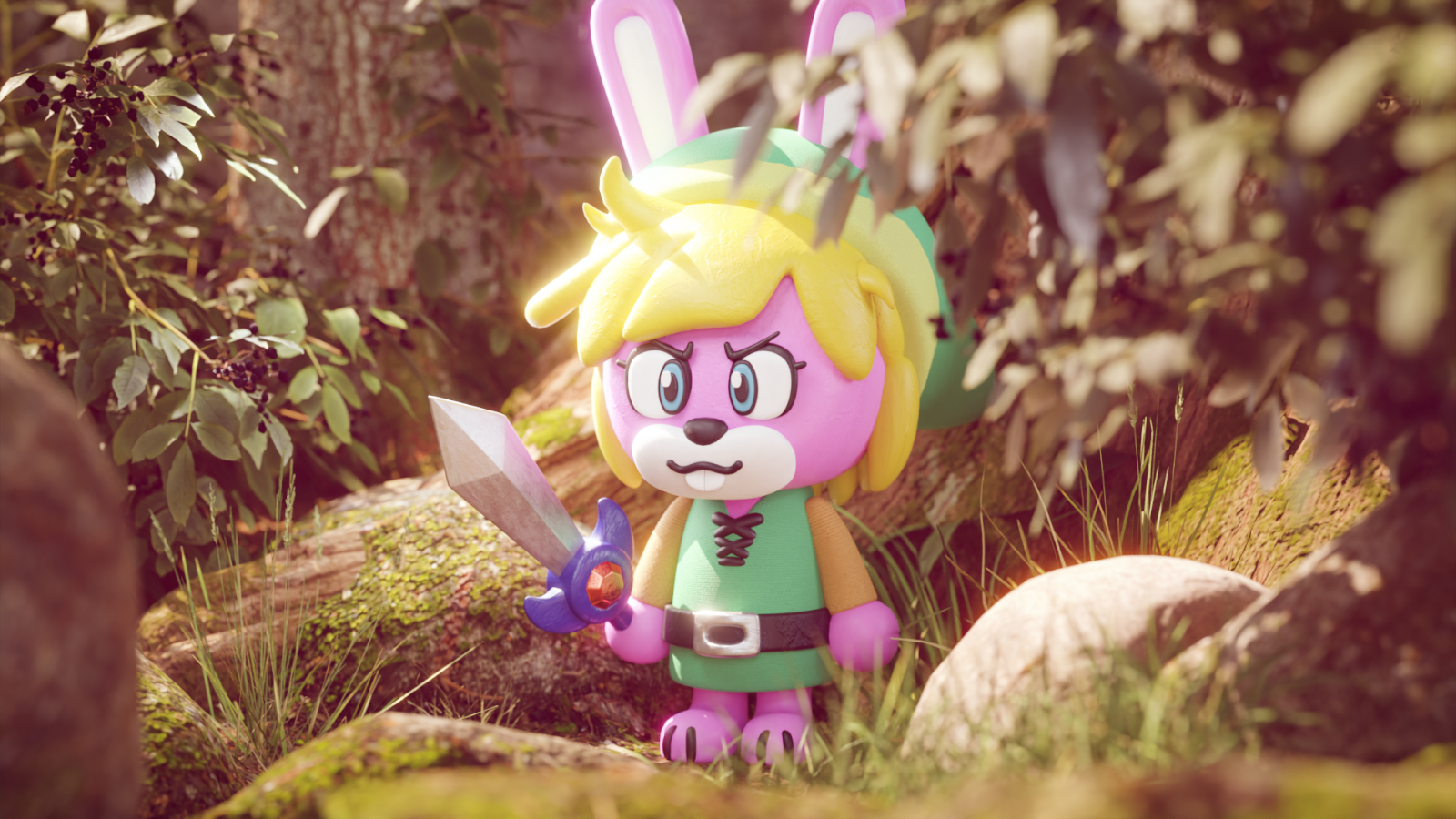 Bunny Link, Concept art by: Jackson Dunson