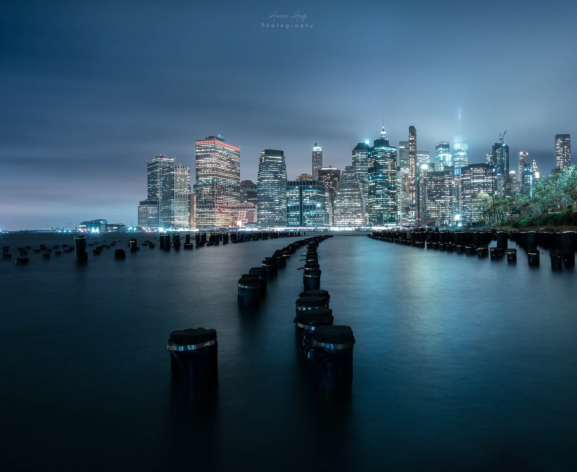 New York Skyline von Brooklyn aus