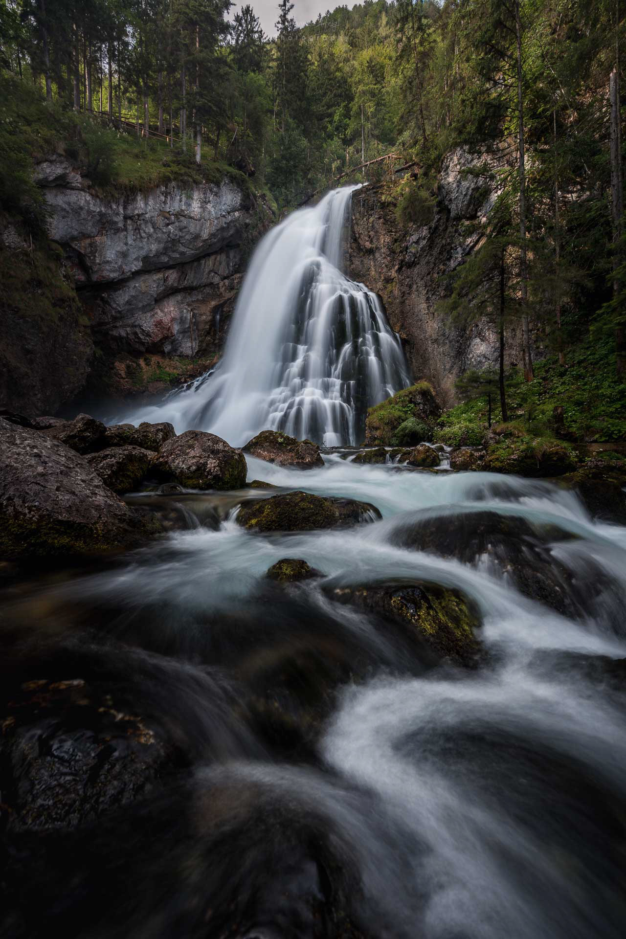 Bach am Gollinger Wasserfall