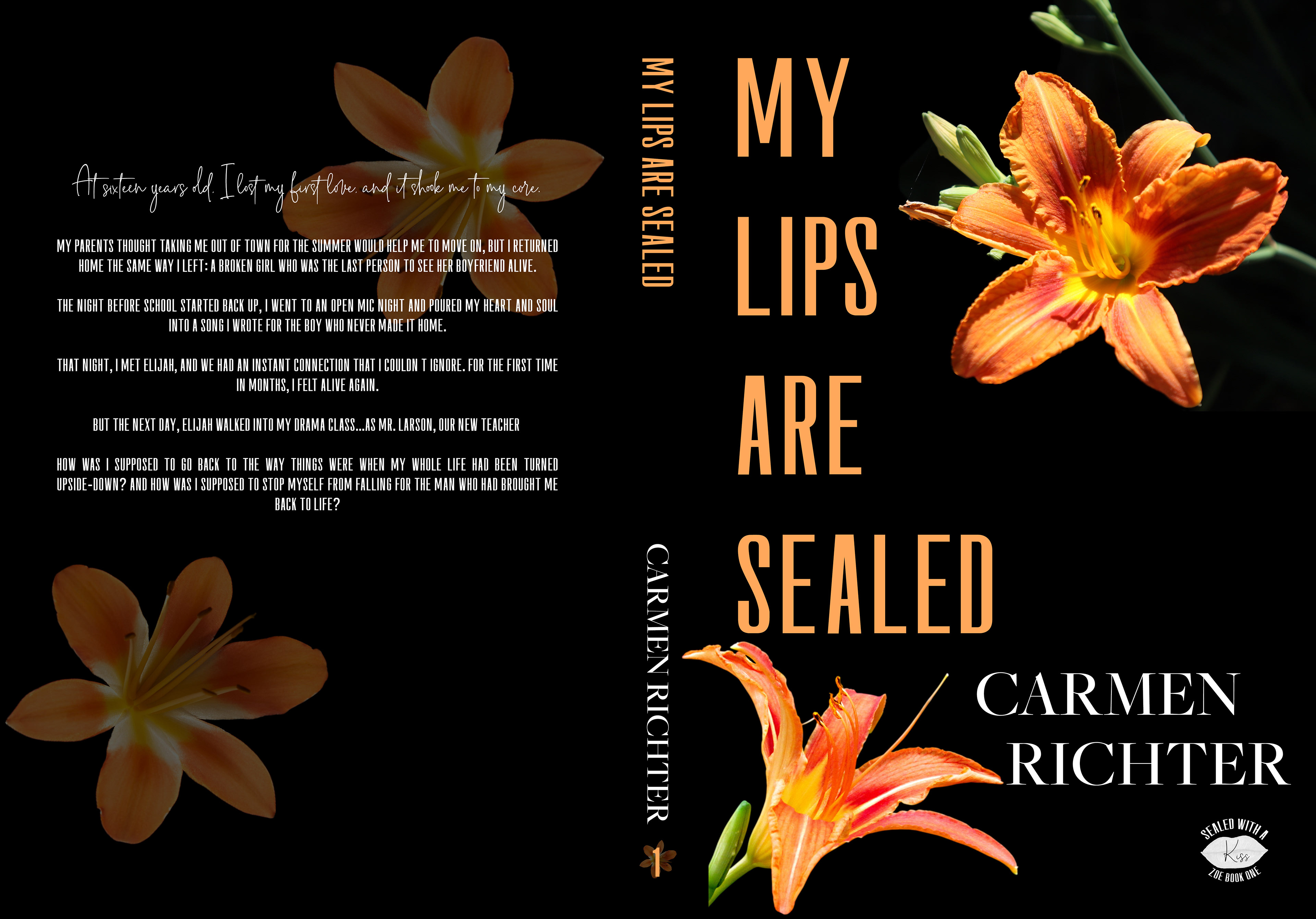 My Lips Are Sealed (Sealed With a Kiss Book 1) Discreet Edition by Carmen Richter
