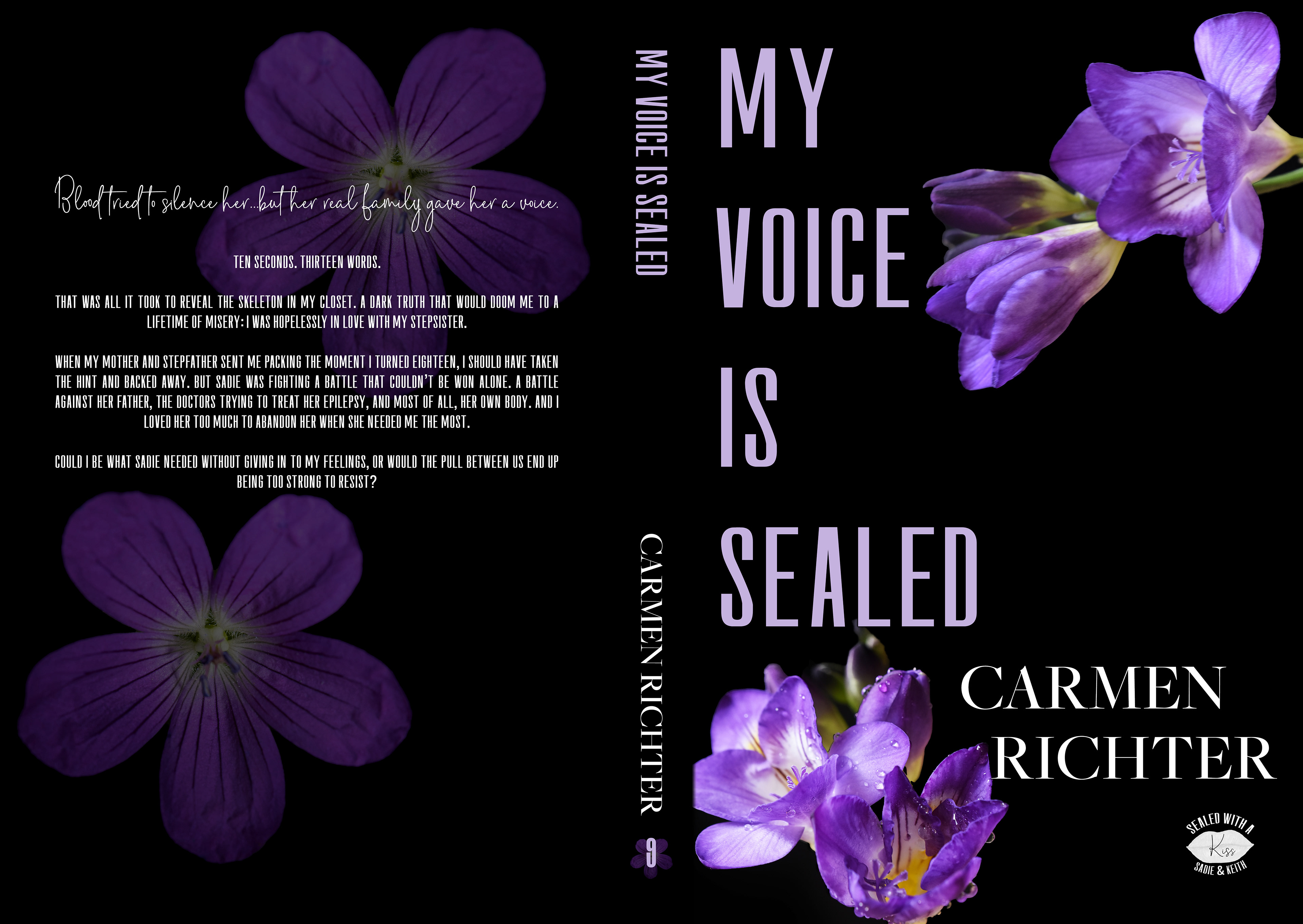 My Voice Is Sealed (Sealed With a Kiss Book 9) Discreet Edition by Carmen Richter