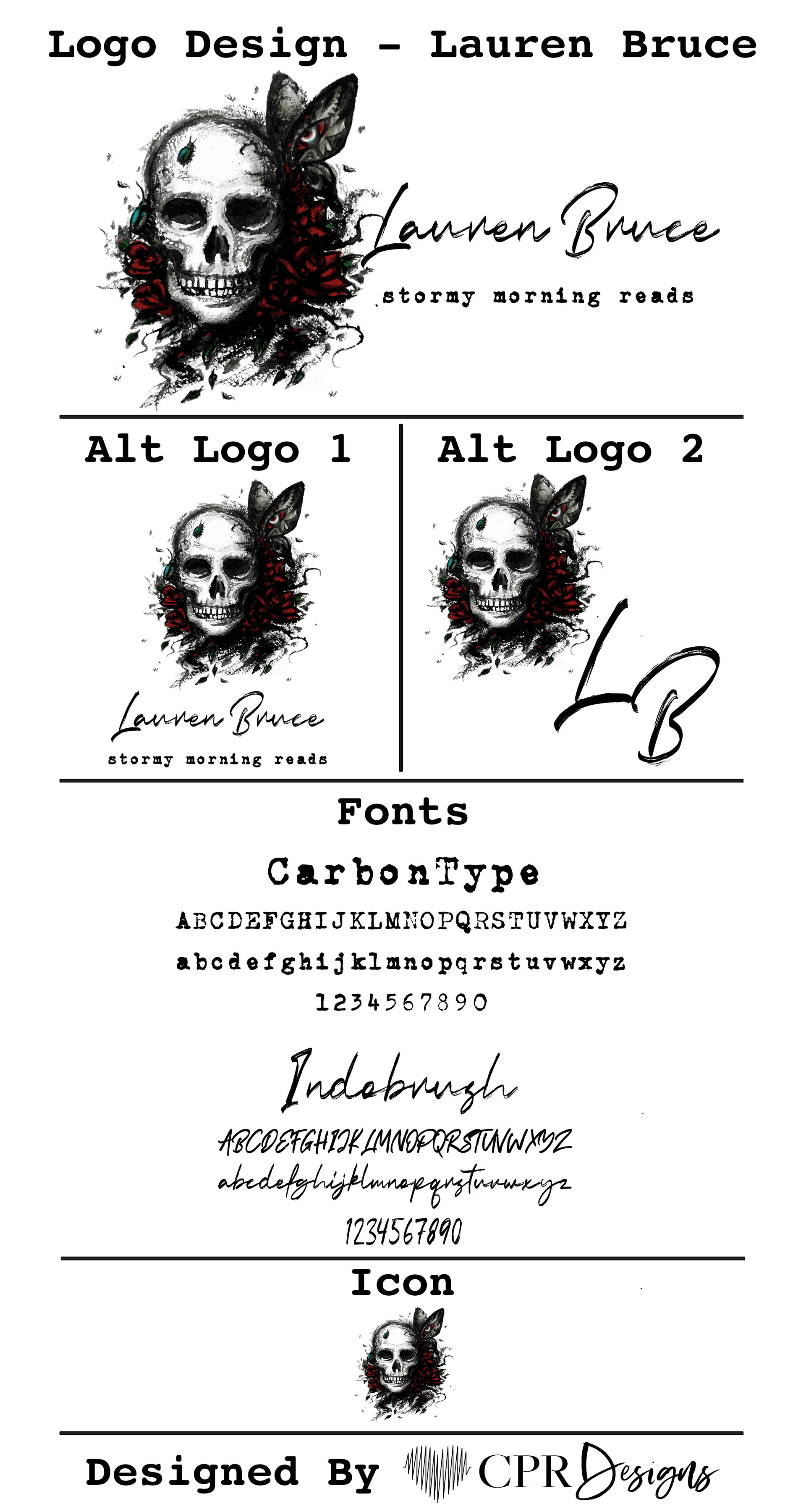 Personalized Pre-Made Branding Package for Lauren Bruce