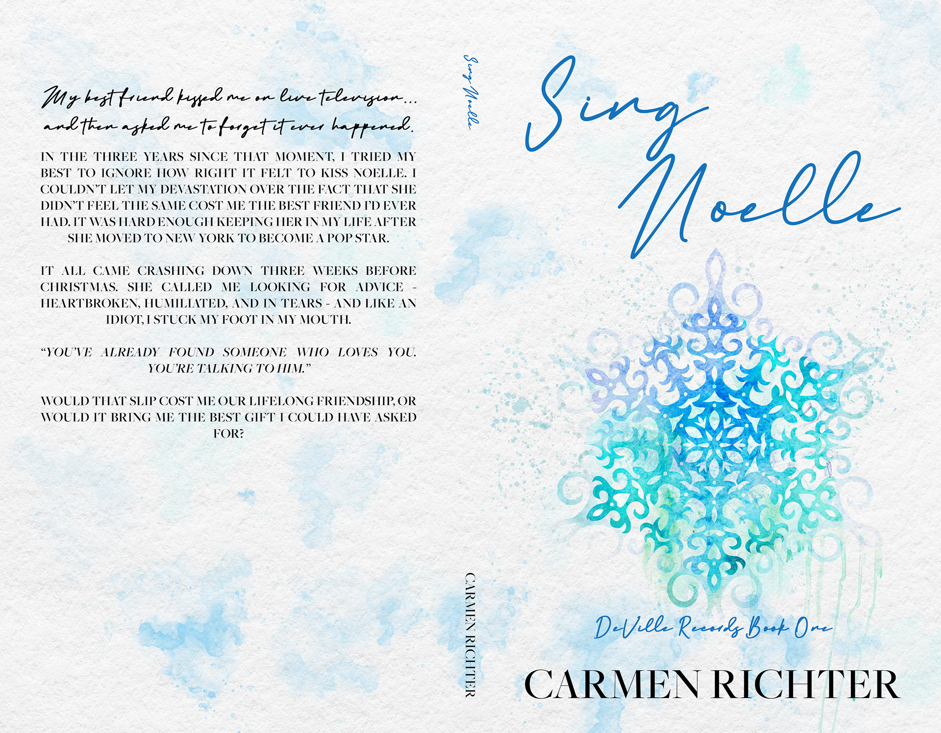 Sing Noelle (DeVille Records Book 1) Discreet Edition by Carmen Richter