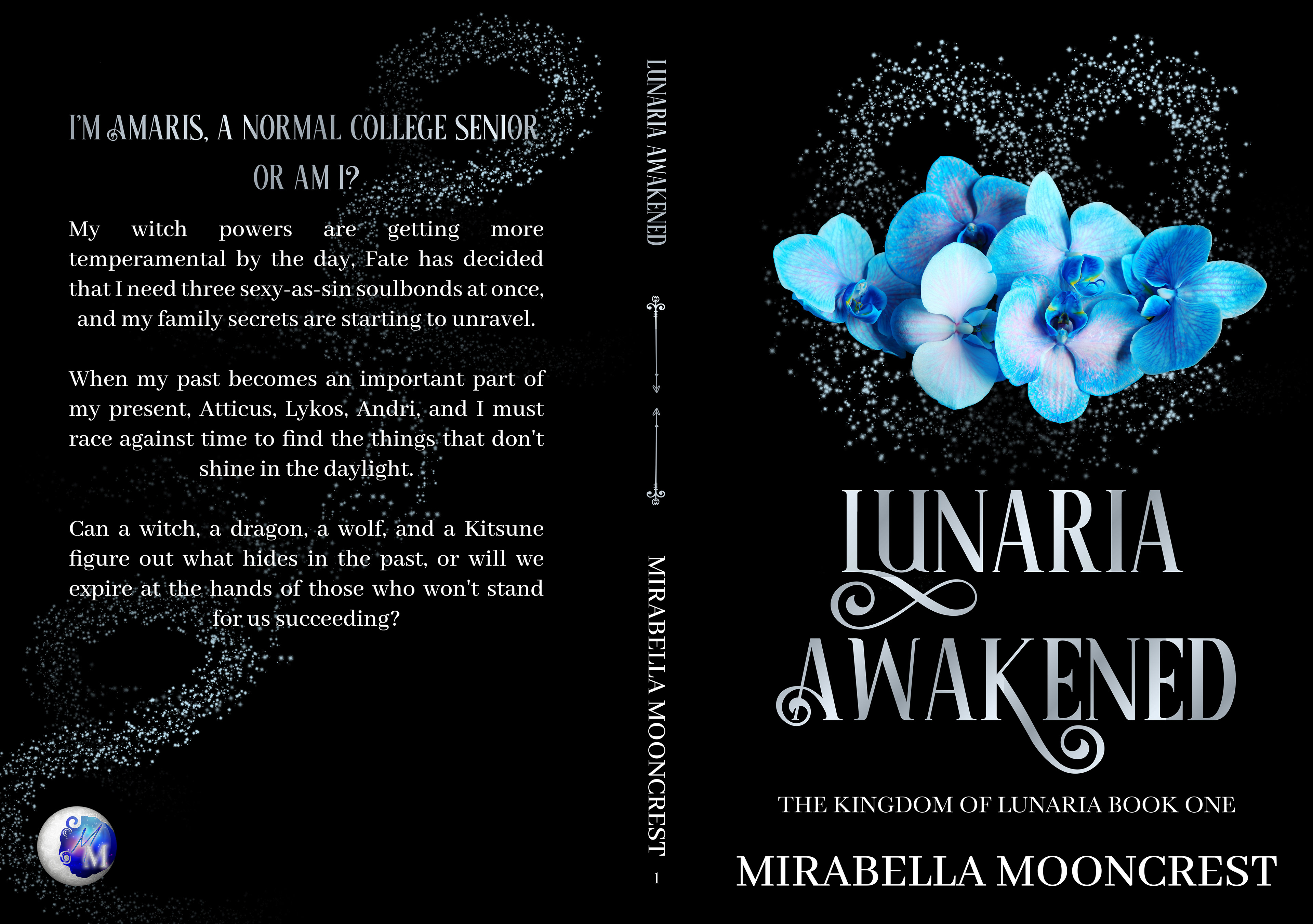 Lunaria Awakened (The Kingdom of Lunaria Book One) Discreet Edition by Mirabella Mooncrest