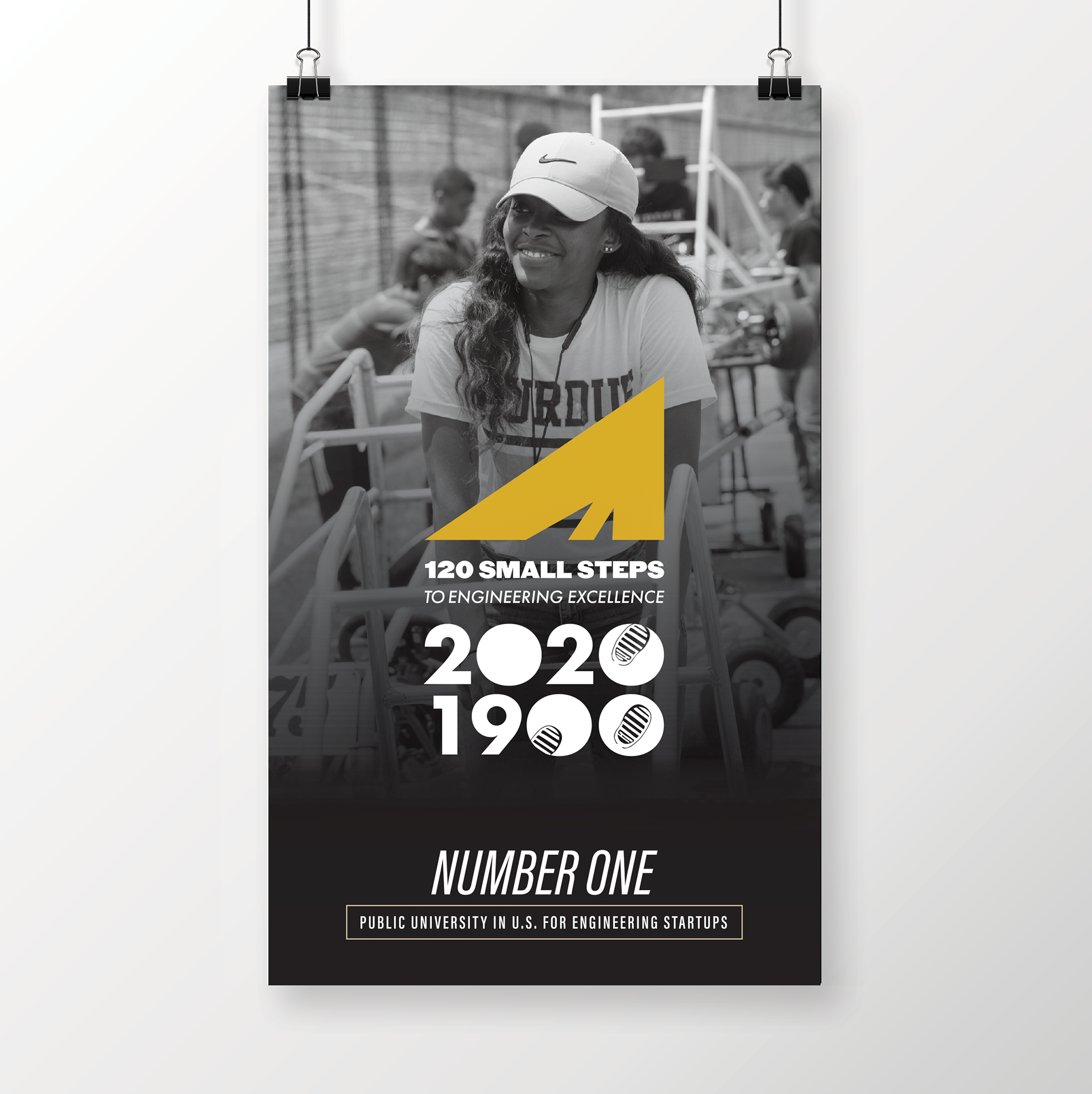 120 Small Steps to Engineering Excellence Poster mockup
