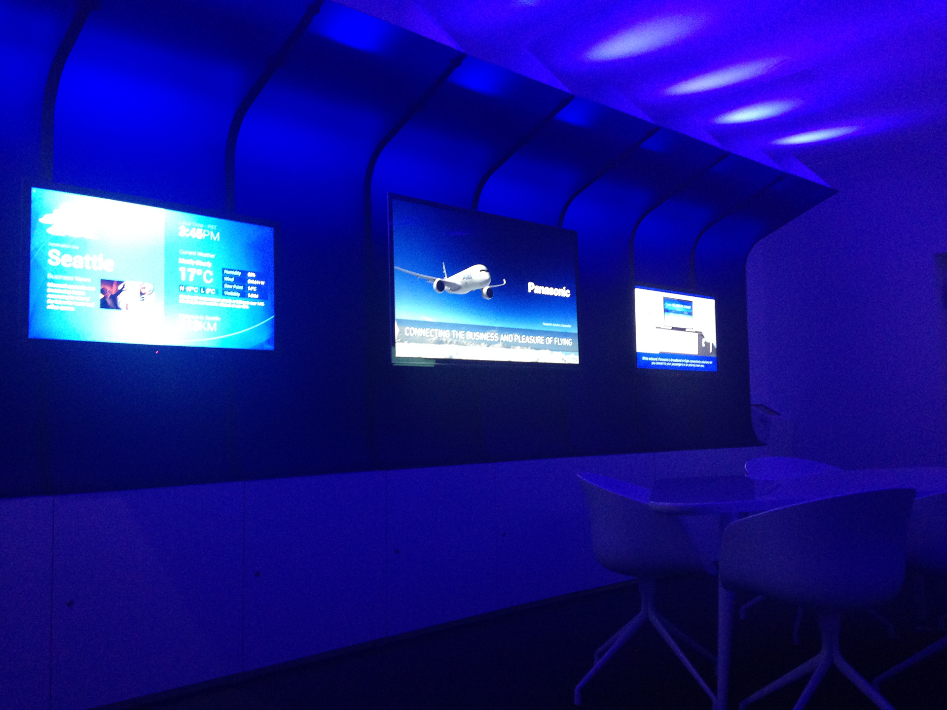 PANASONIC Demo Room @ Airbus Customer Definition Center