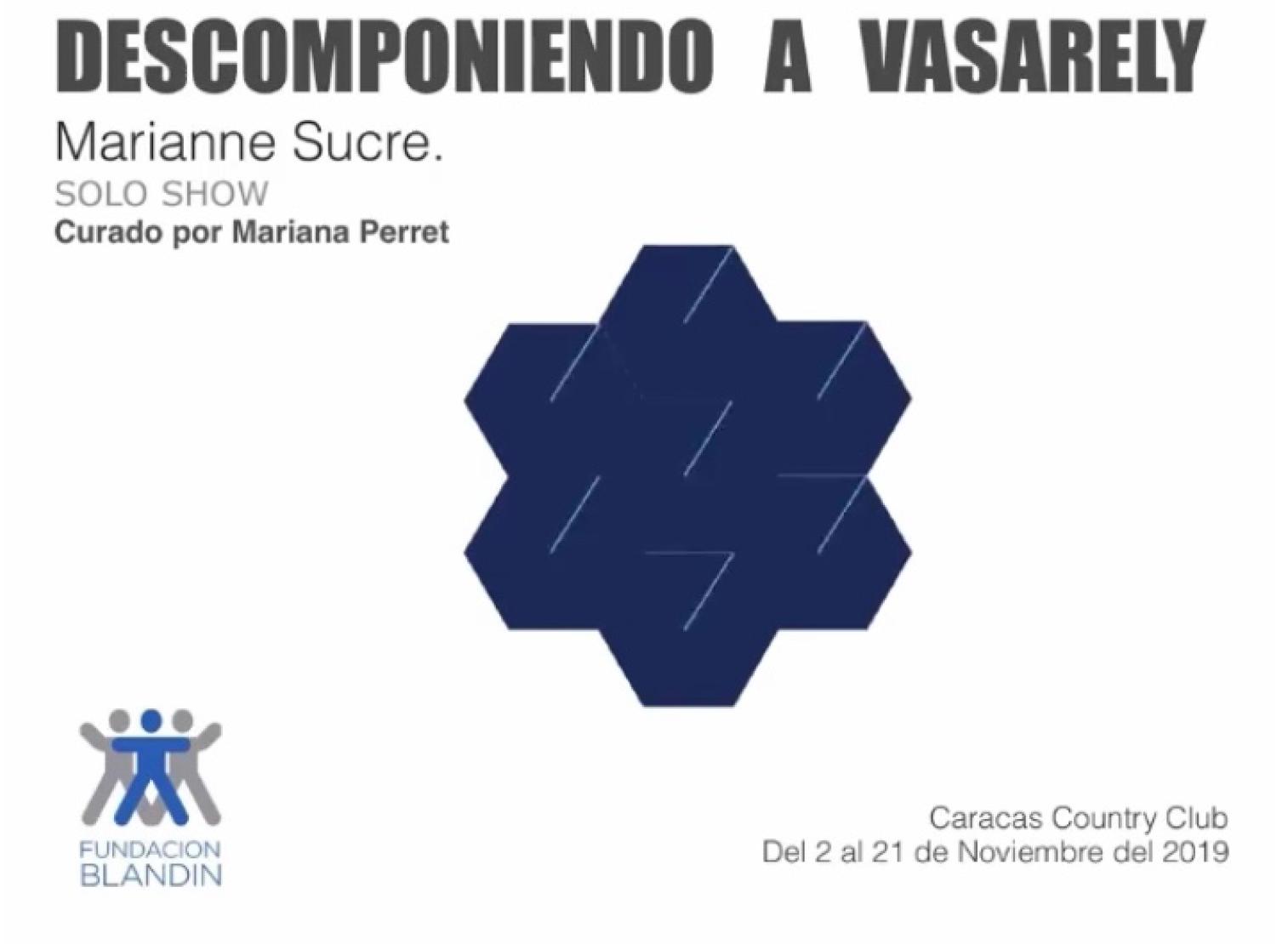 SOLO SHOW- Caracas Nov 2019