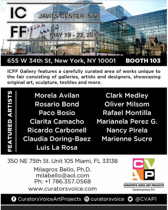 ICFF Art Fair Brochure- 2019- New York