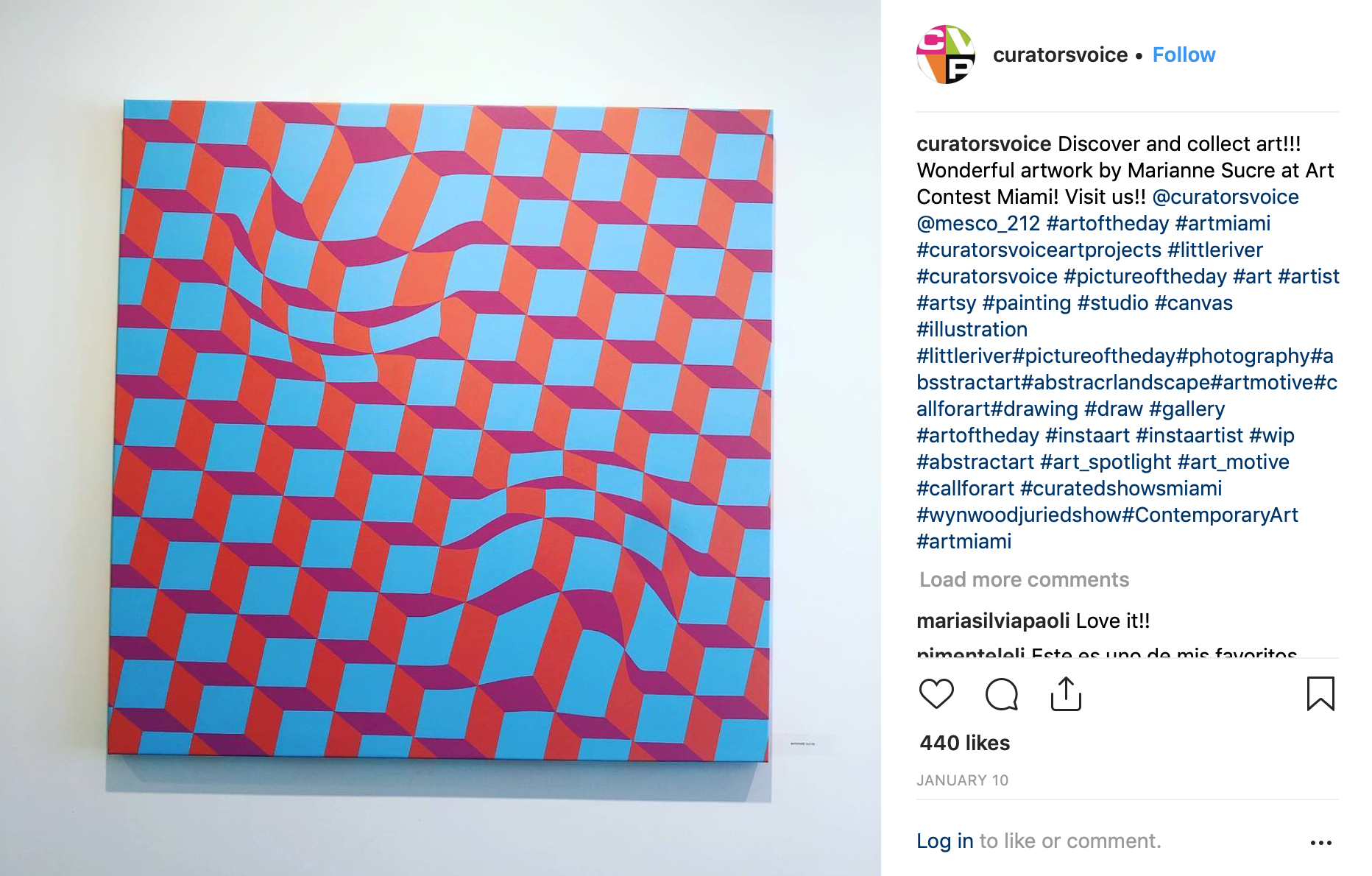 @curatorsvoice ART CONTEST Dec 2018