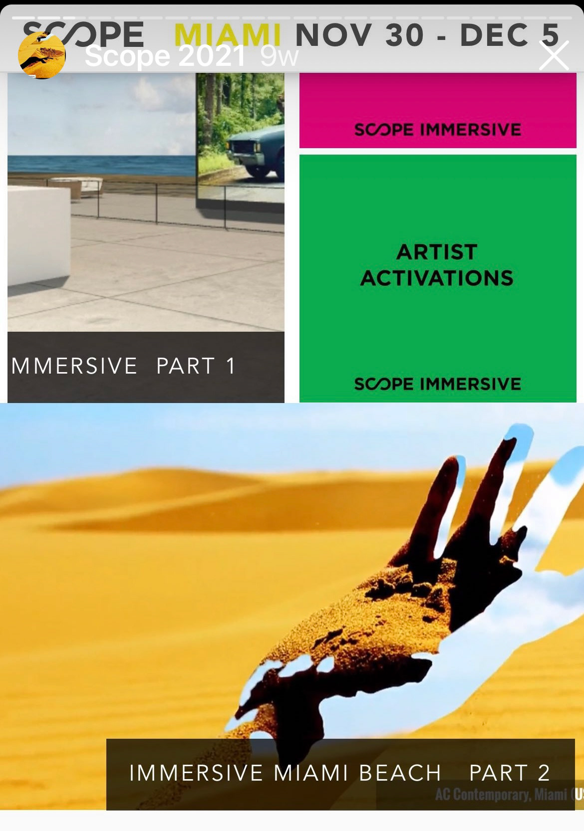 SCOPE ART FAIR 2021 VIRTUAL INVITATION
