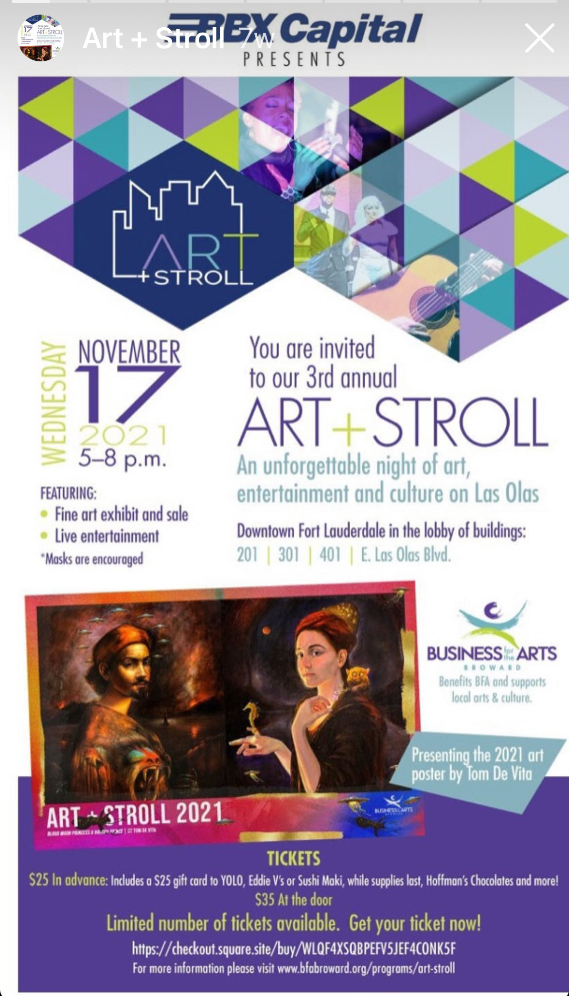 ART AND STROLL - LAS OLAS