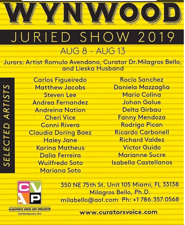 Wynwood Juried Show Brochure- 2019