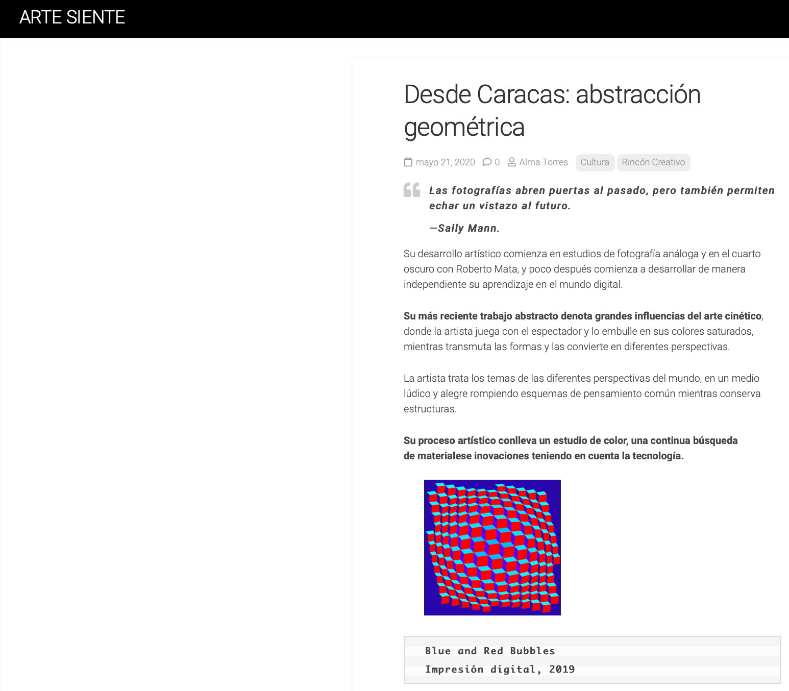 ArteSiente Magazine-Mexico