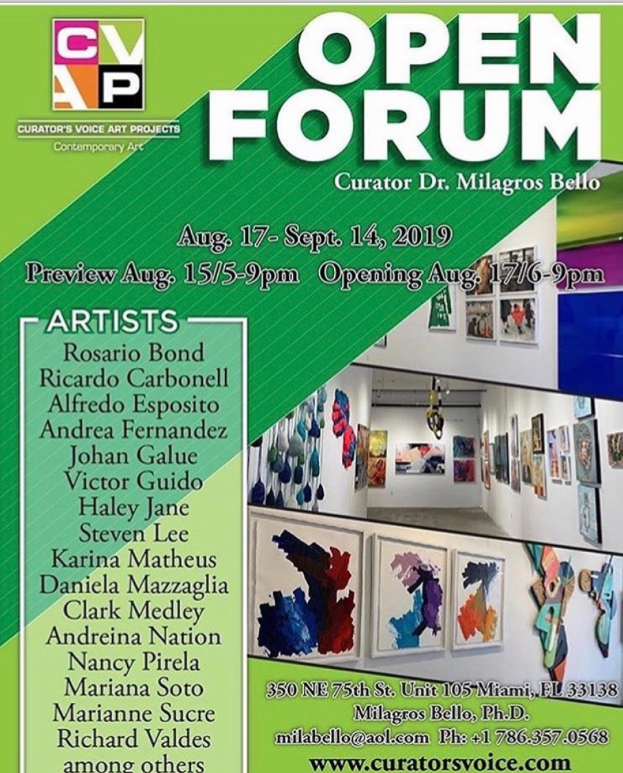 Open Forum Show Brochure- Miami 2019