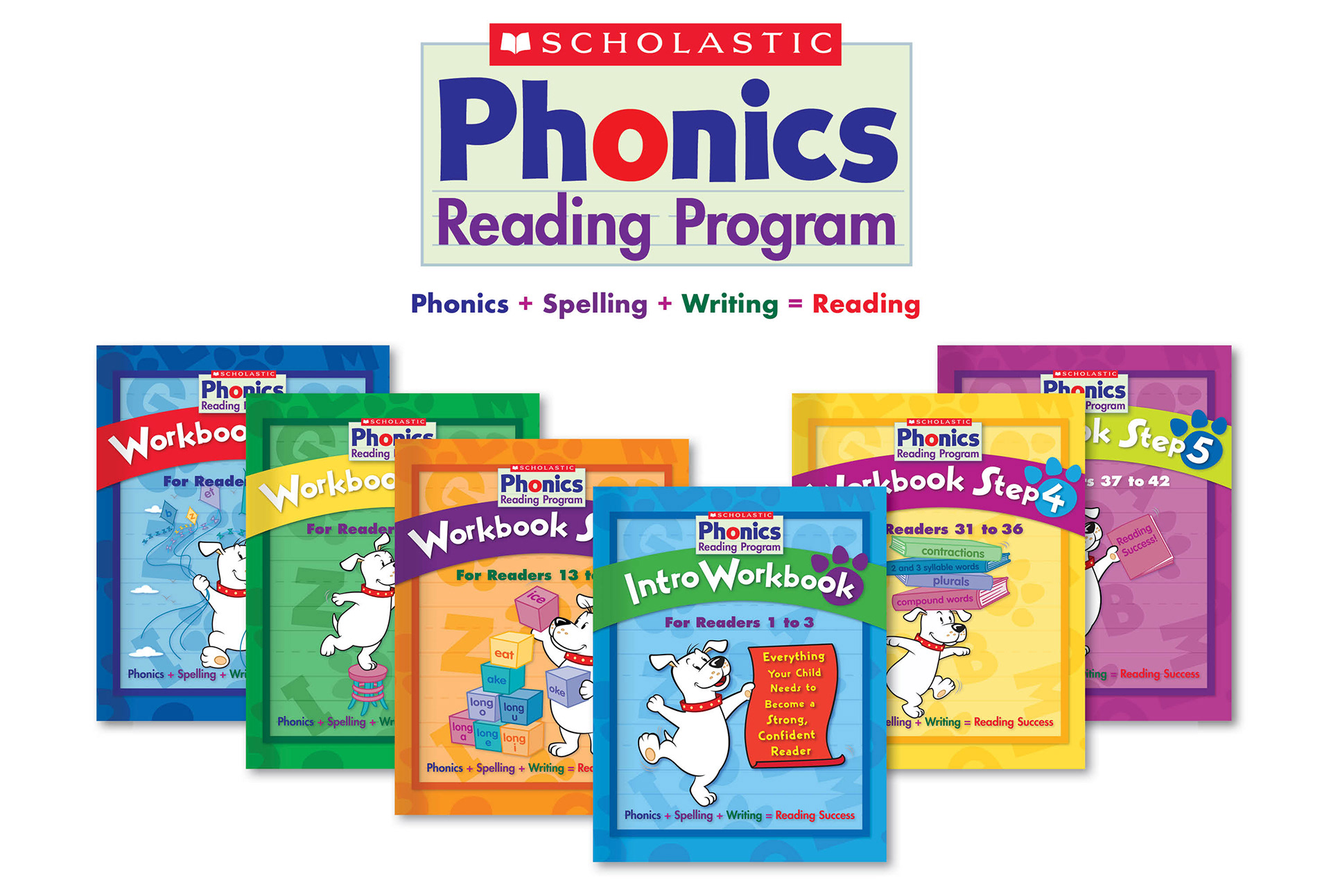 “PHONICS READING PROGRAM” LOGO AND WORKBOOKS