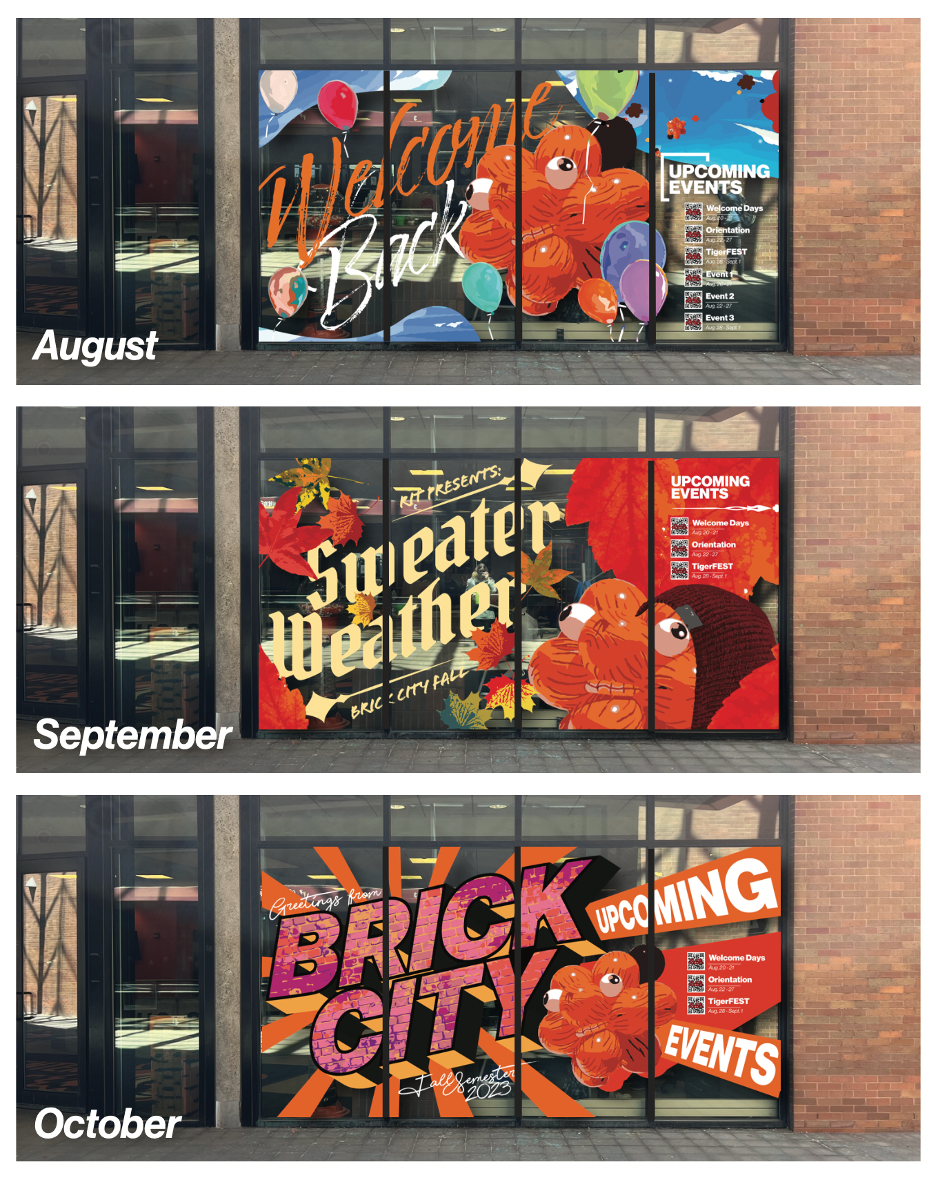 Window Painting Series