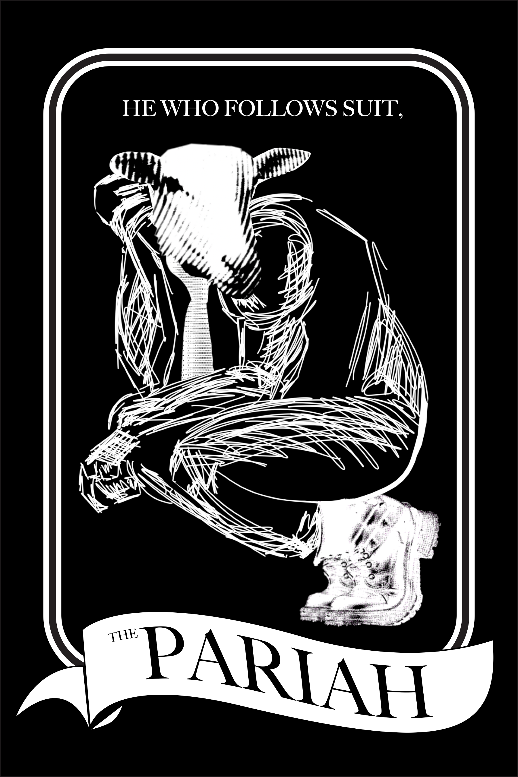 "The Pariah" - Screenprint
