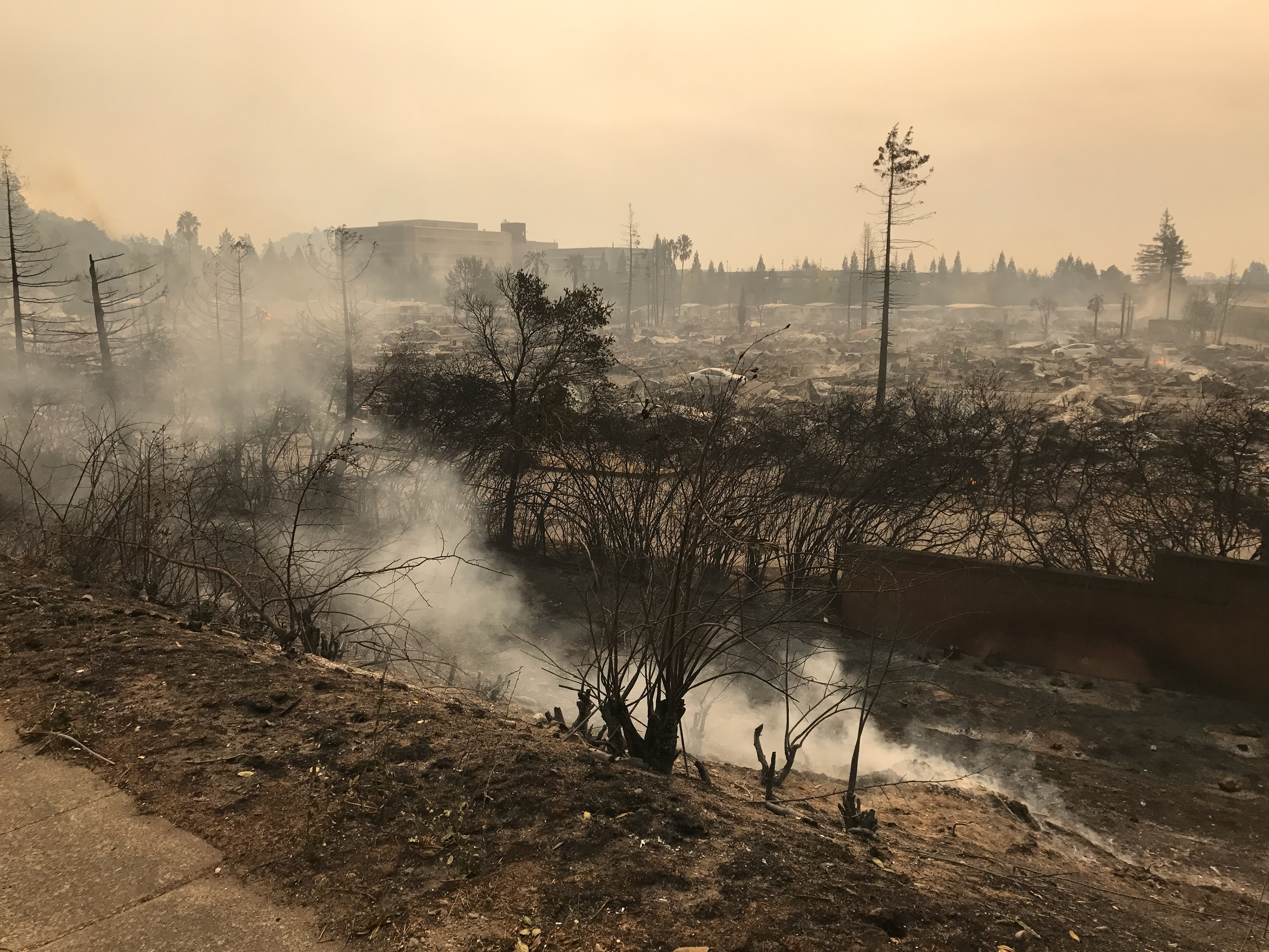 Santa Rosa, CA fire 2017.