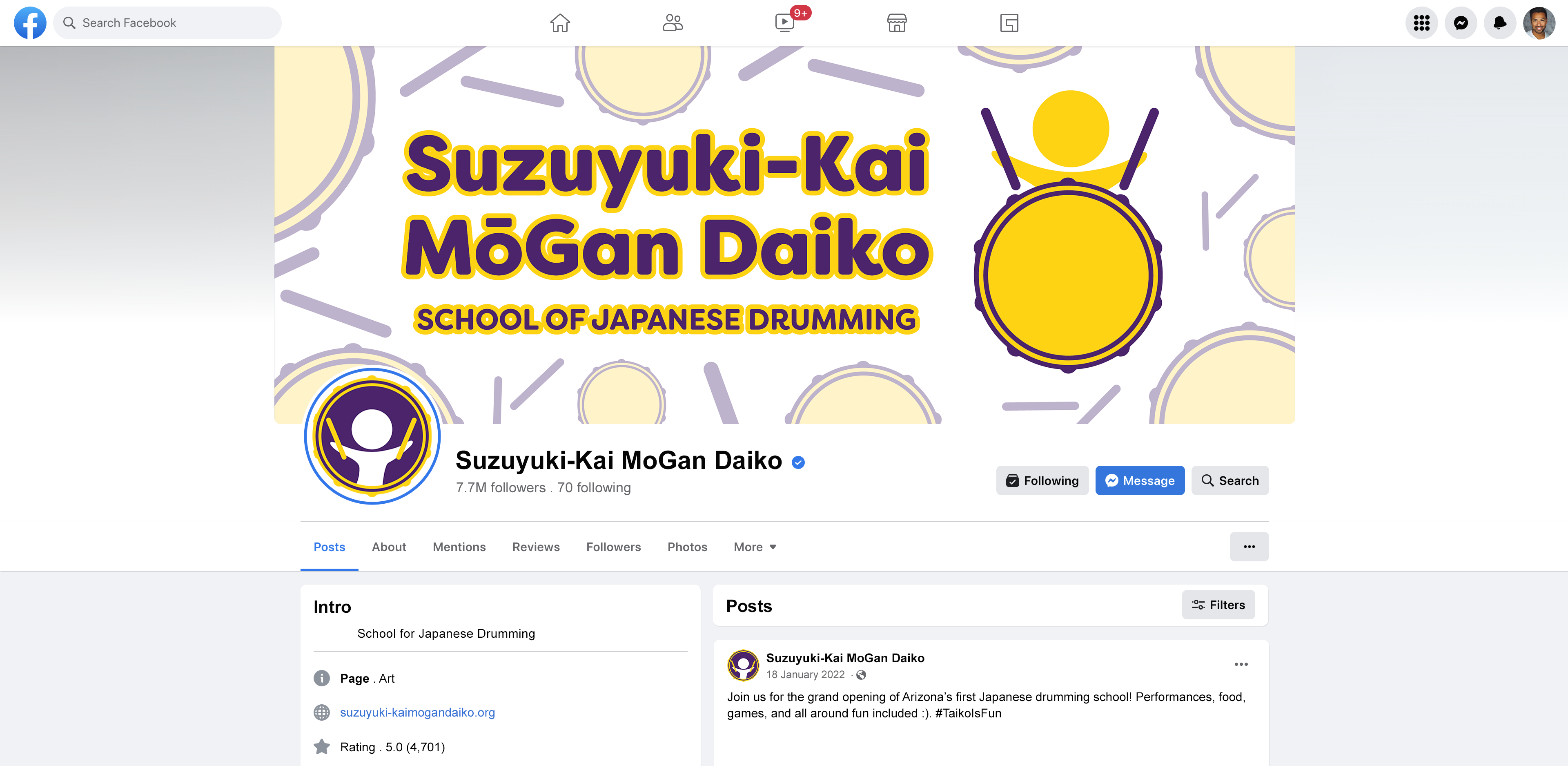 Facebook Mockup