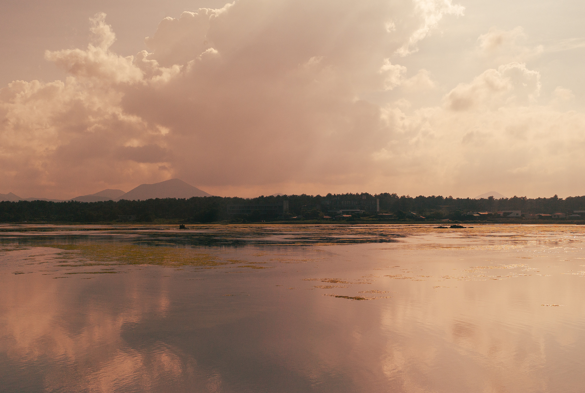 Sunset on Jeju Island