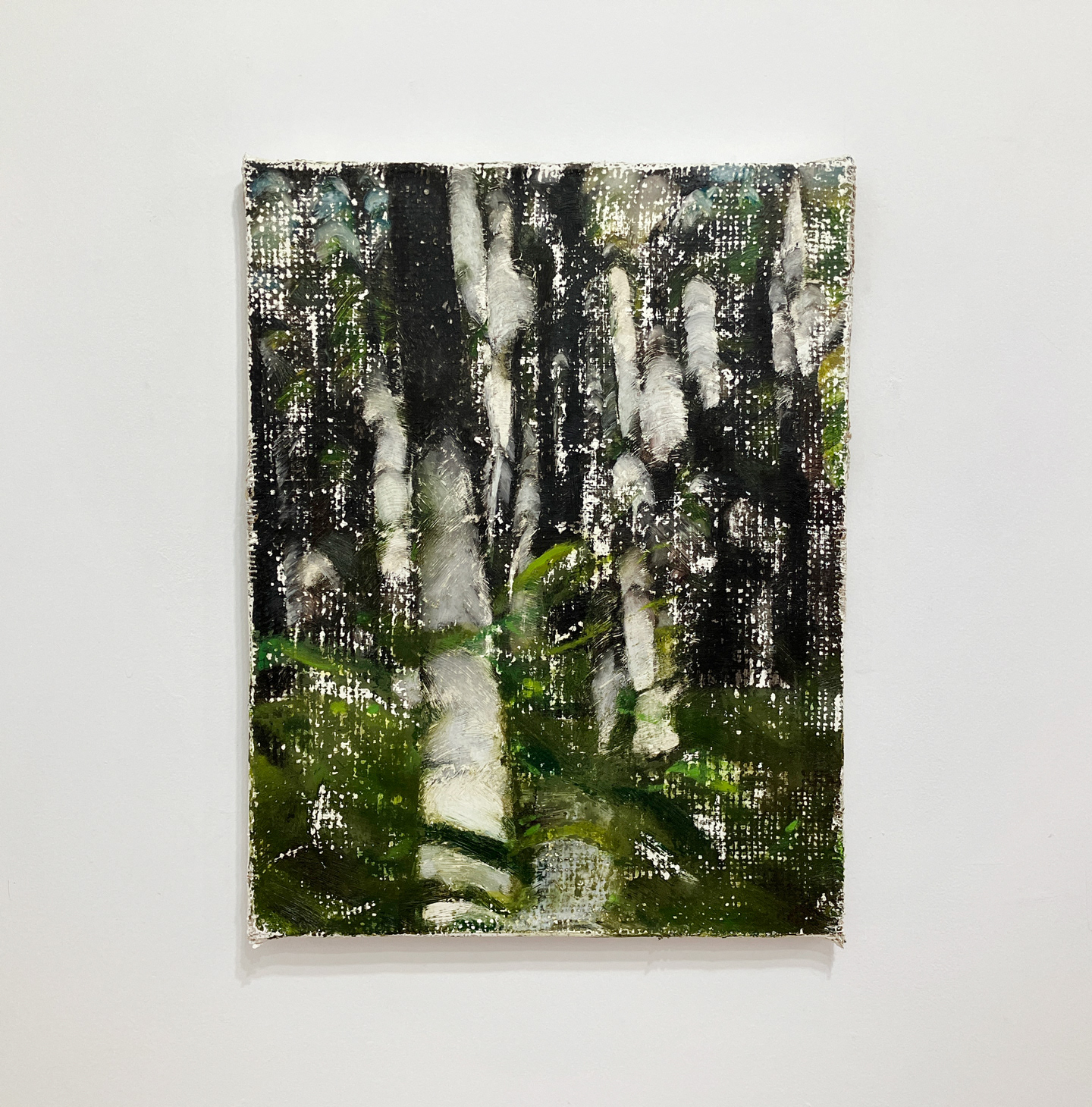 24. 白石雄樹 『Landscape #1 | scene』 / キャンバスに油彩 / 318×410mm / 2022 / ¥48,000