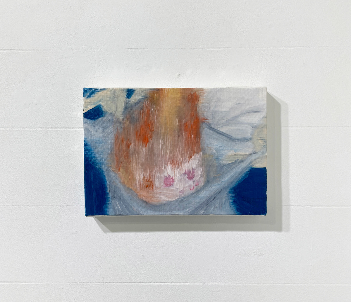 14. 石塚ちえ 『 unhappybirthday 』 / 油彩・キャンバス / 227x158mm / 2023 / ¥18,700