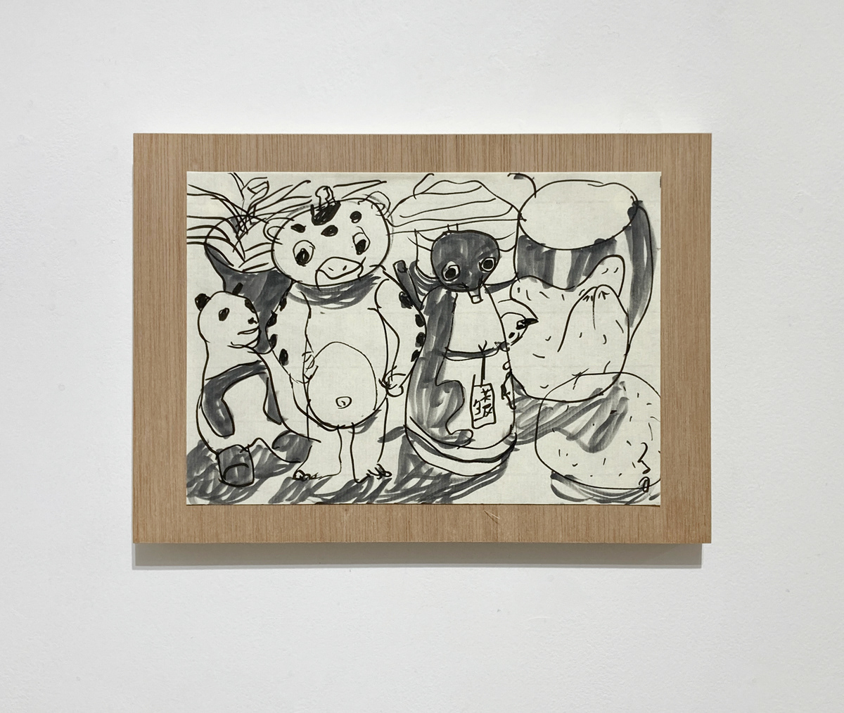 03. 綱田康平 『 卓上 』 / スケッチペン・上質紙 / 210x148mm / 2023 / ¥16,500