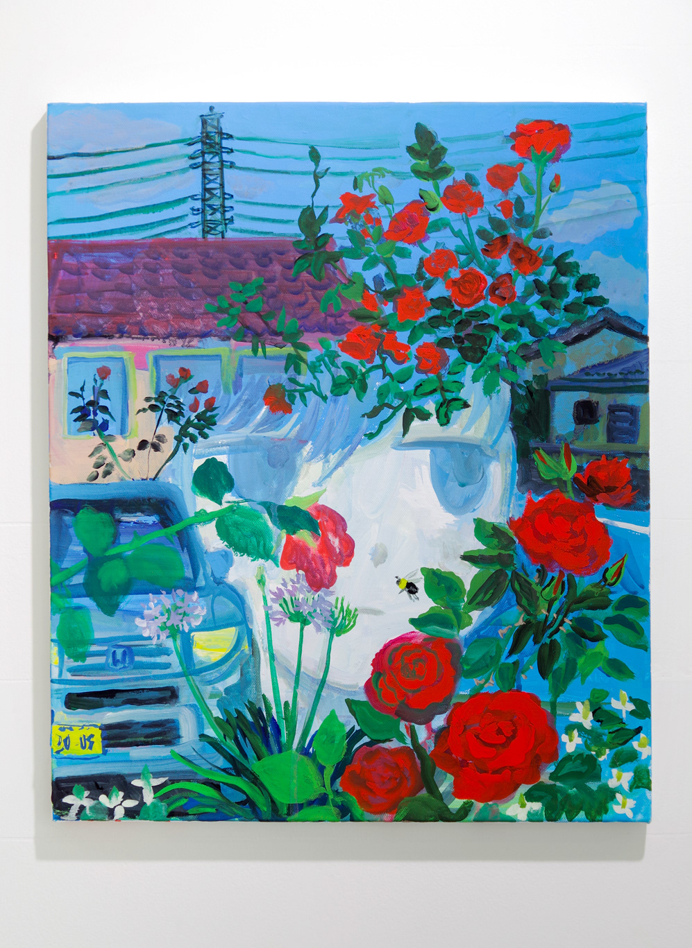11. みなはむ 『夕方の気配』 / キャンバスにアクリル / 380×455mm / 2026 / ¥132,000