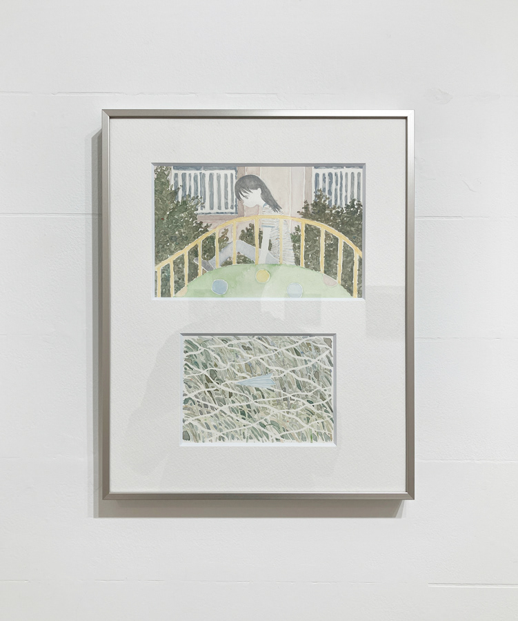 13. 齊藤拓未 『帰らない』 / 水彩、紙 / 245×306mm / 2026 / SOLD OUT